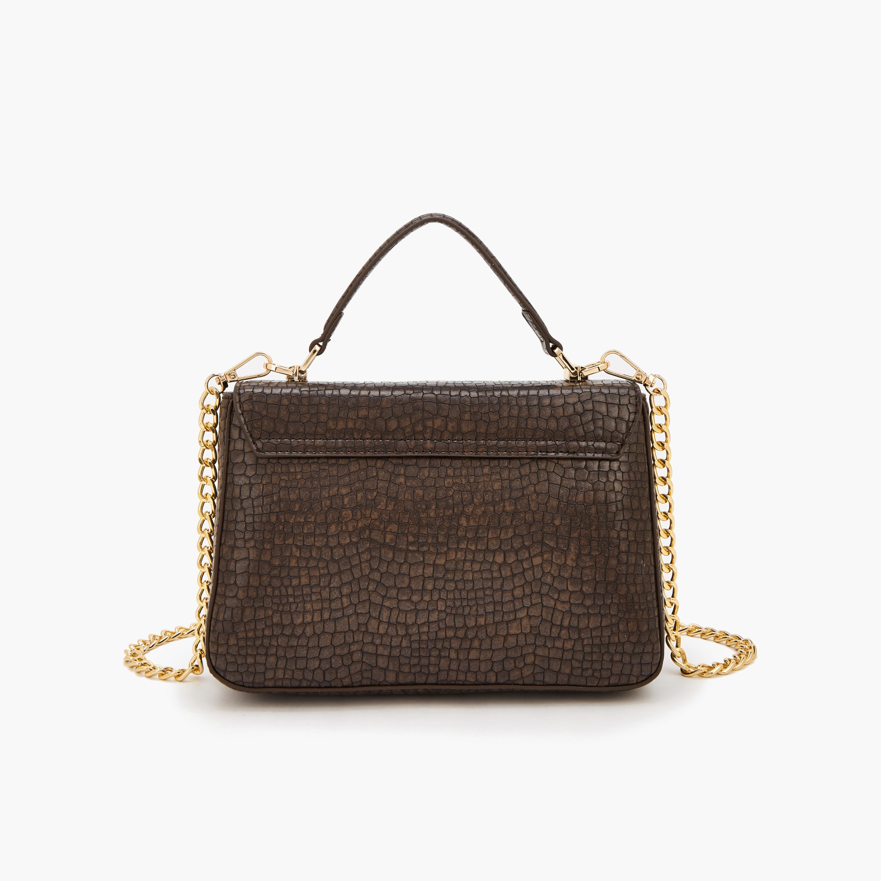 حقيبة كروس بارزة الملمس بحزام سلسلة من فلورا بيلا-women-bagsandwallets-handbags-image-4