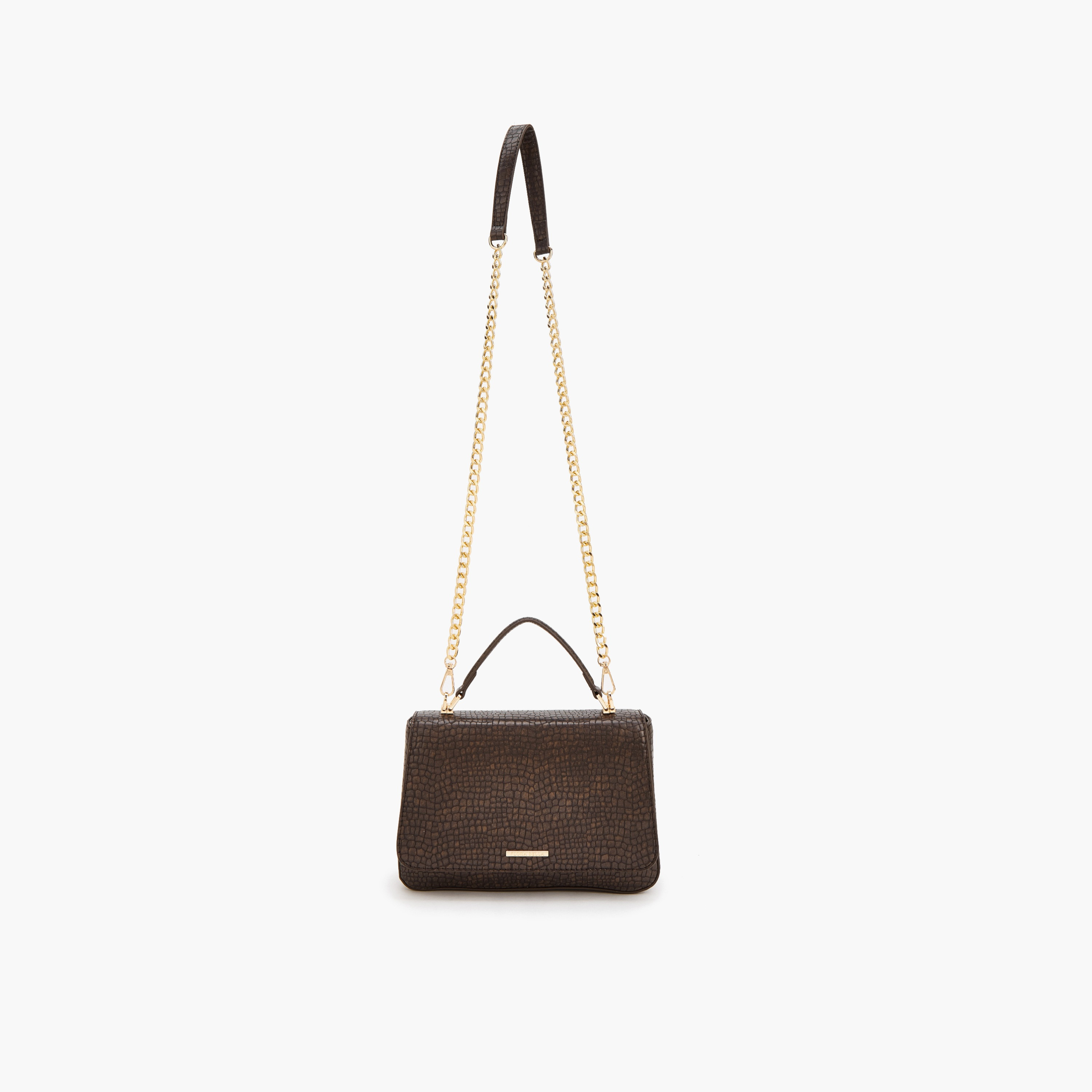 حقيبة كروس بارزة الملمس بحزام سلسلة من فلورا بيلا-women-bagsandwallets-handbags-image-5