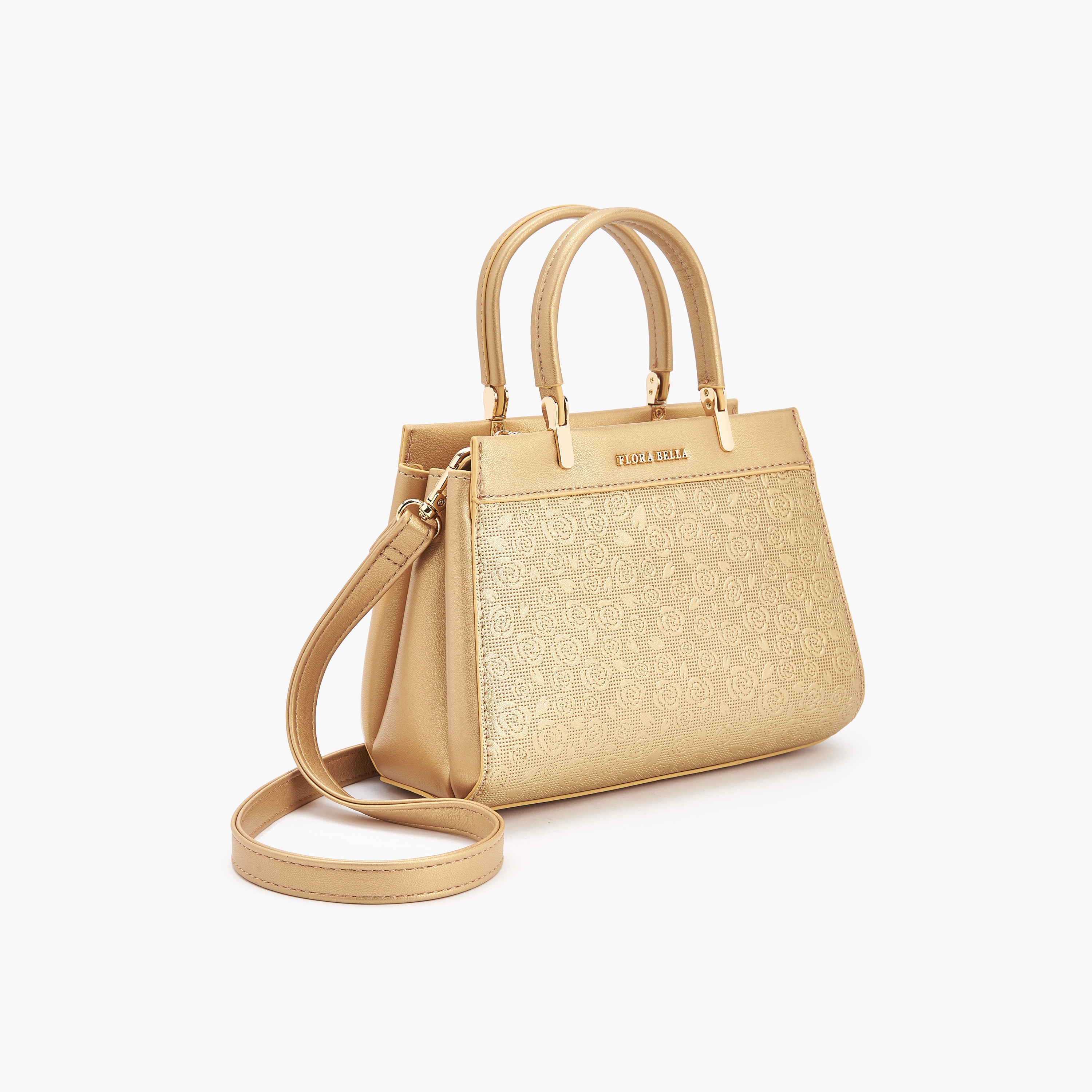 شنطة توني بمقبض مزدوج وحزام كتف قابل للفصل من فلورا بيلا-women-bagsandwallets-handbags-image-3