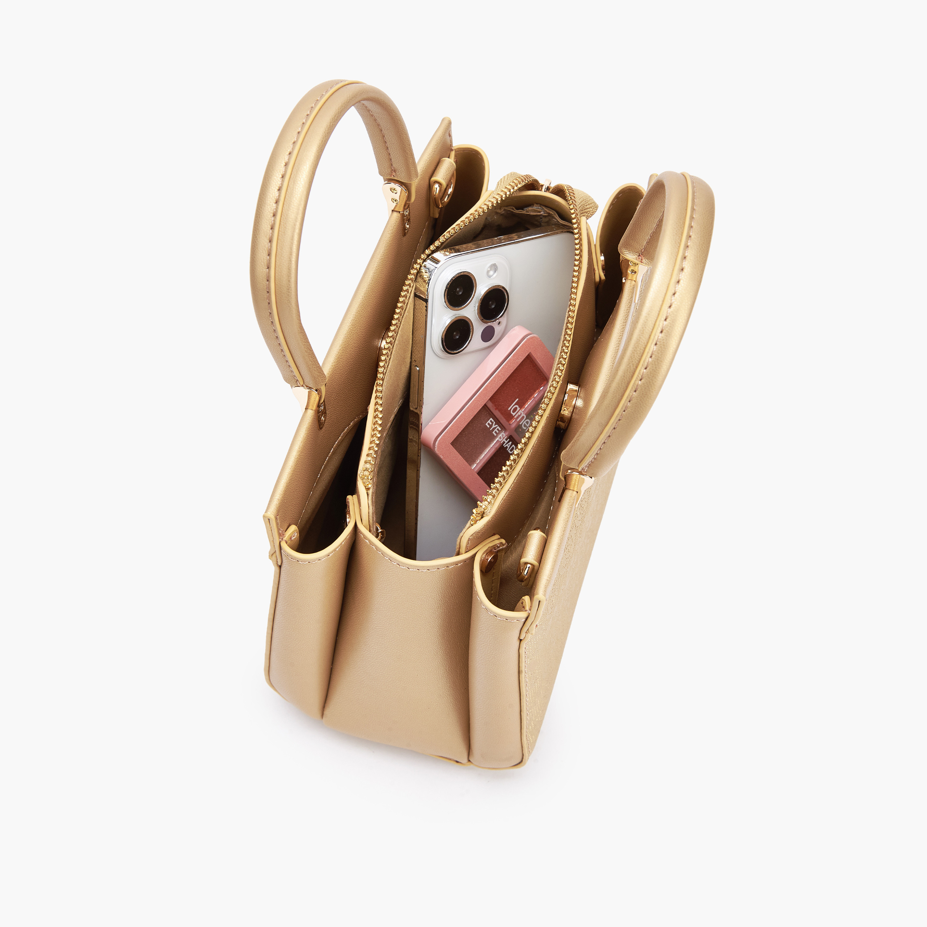 شنطة توني بمقبض مزدوج وحزام كتف قابل للفصل من فلورا بيلا-women-bagsandwallets-handbags-image-7