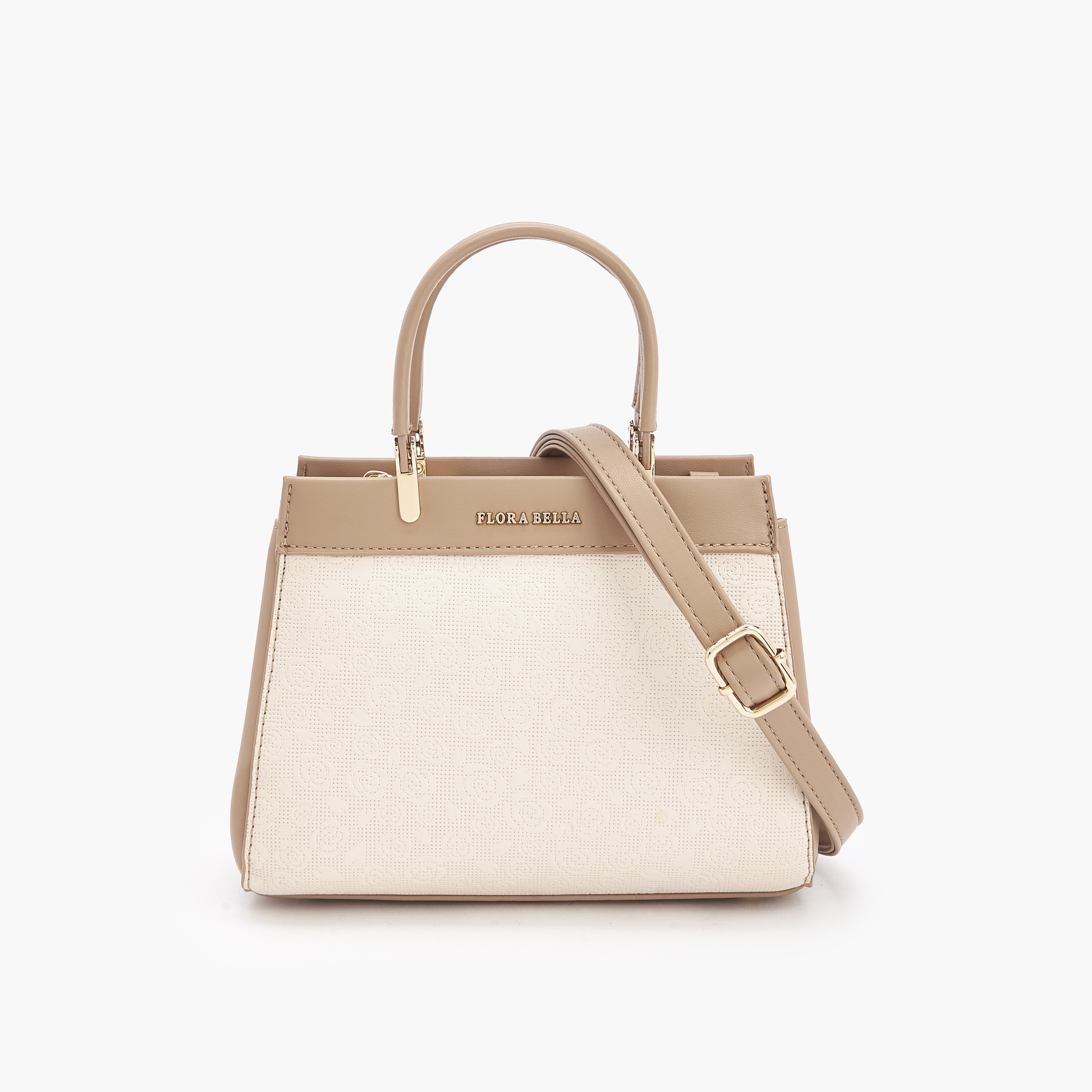 شنطة توني بمقبض مزدوج وحزام كتف قابل للفصل من فلورا بيلا-women-bagsandwallets-handbags-image-1