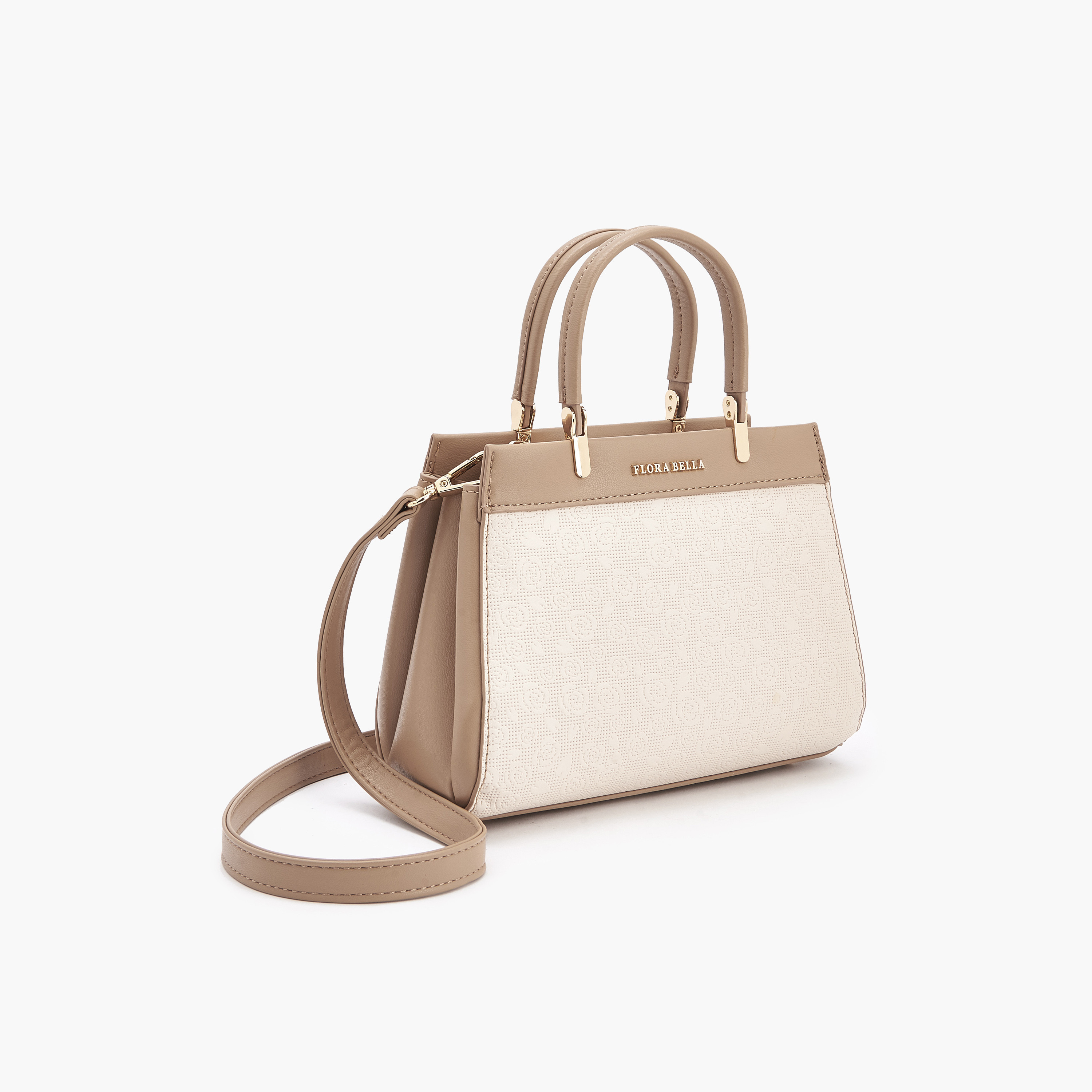 شنطة توني بمقبض مزدوج وحزام كتف قابل للفصل من فلورا بيلا-women-bagsandwallets-handbags-image-3