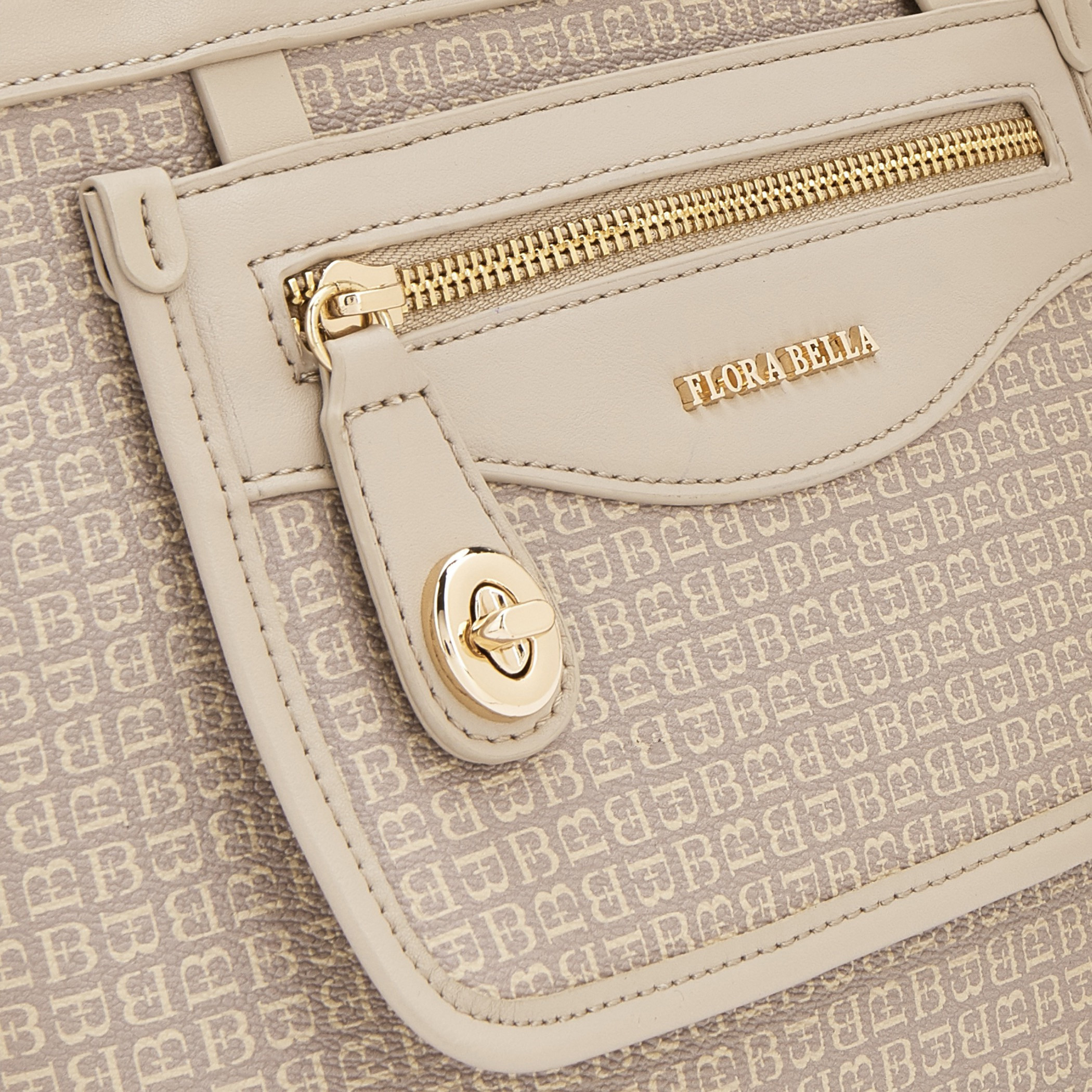 شنطة توتي بطبعات مونوجرام وجيب أمامي من فلورا بيلا-women-bagsandwallets-handbags-image-3