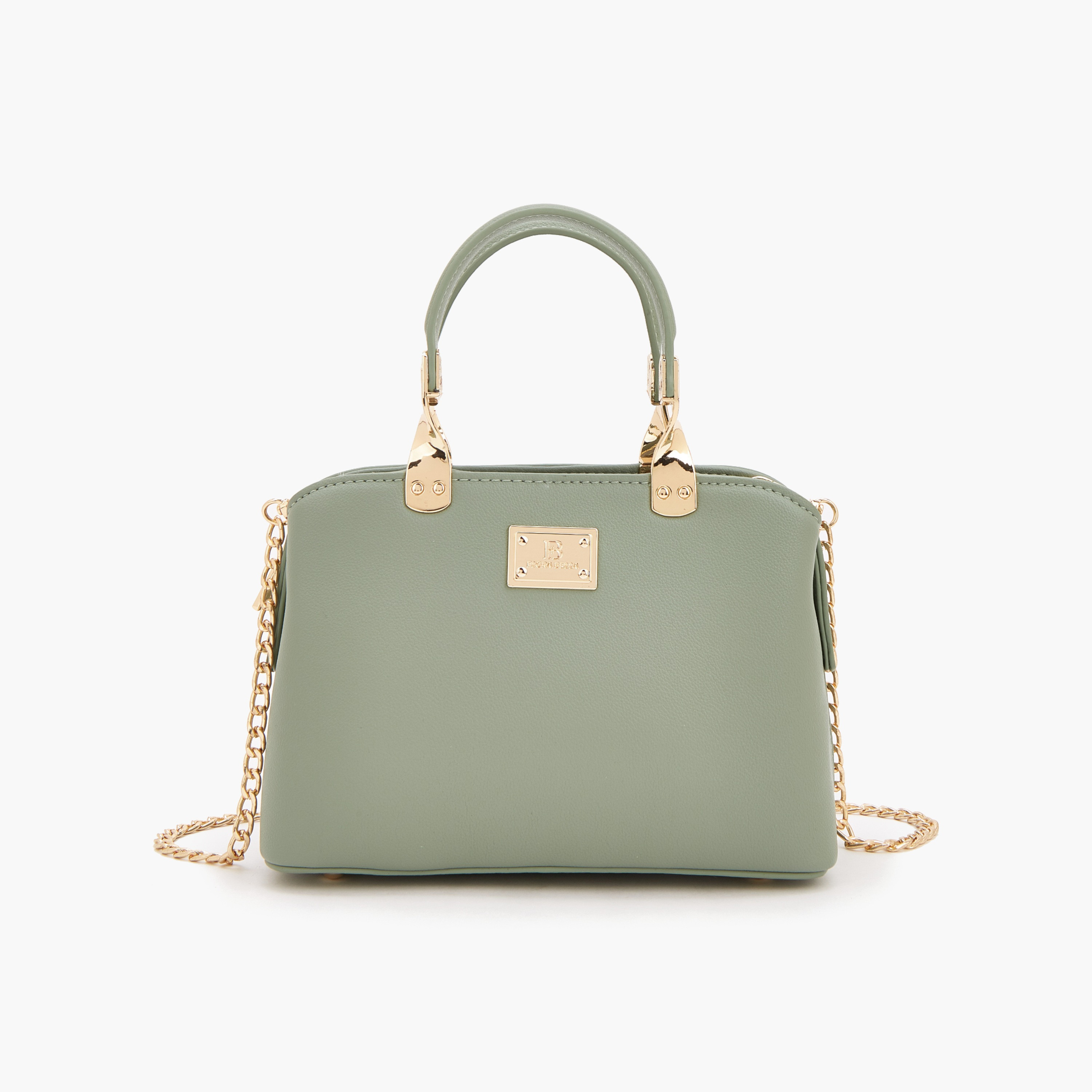 Flora Bella Double Handle Handbag with Detachable Chain Strap-women-bagsandwallets-handbags-image-1