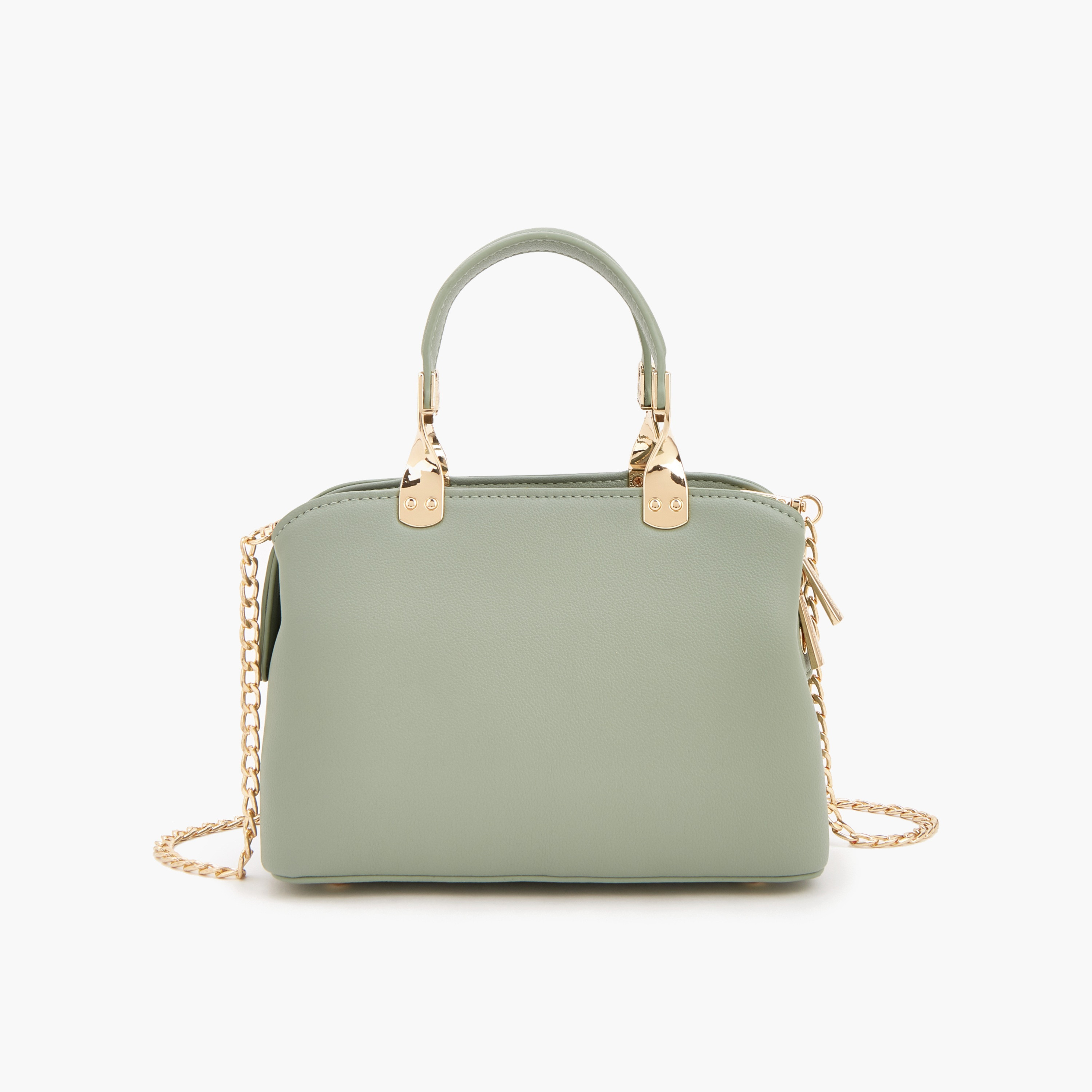 Flora Bella Double Handle Handbag with Detachable Chain Strap-women-bagsandwallets-handbags-image-4