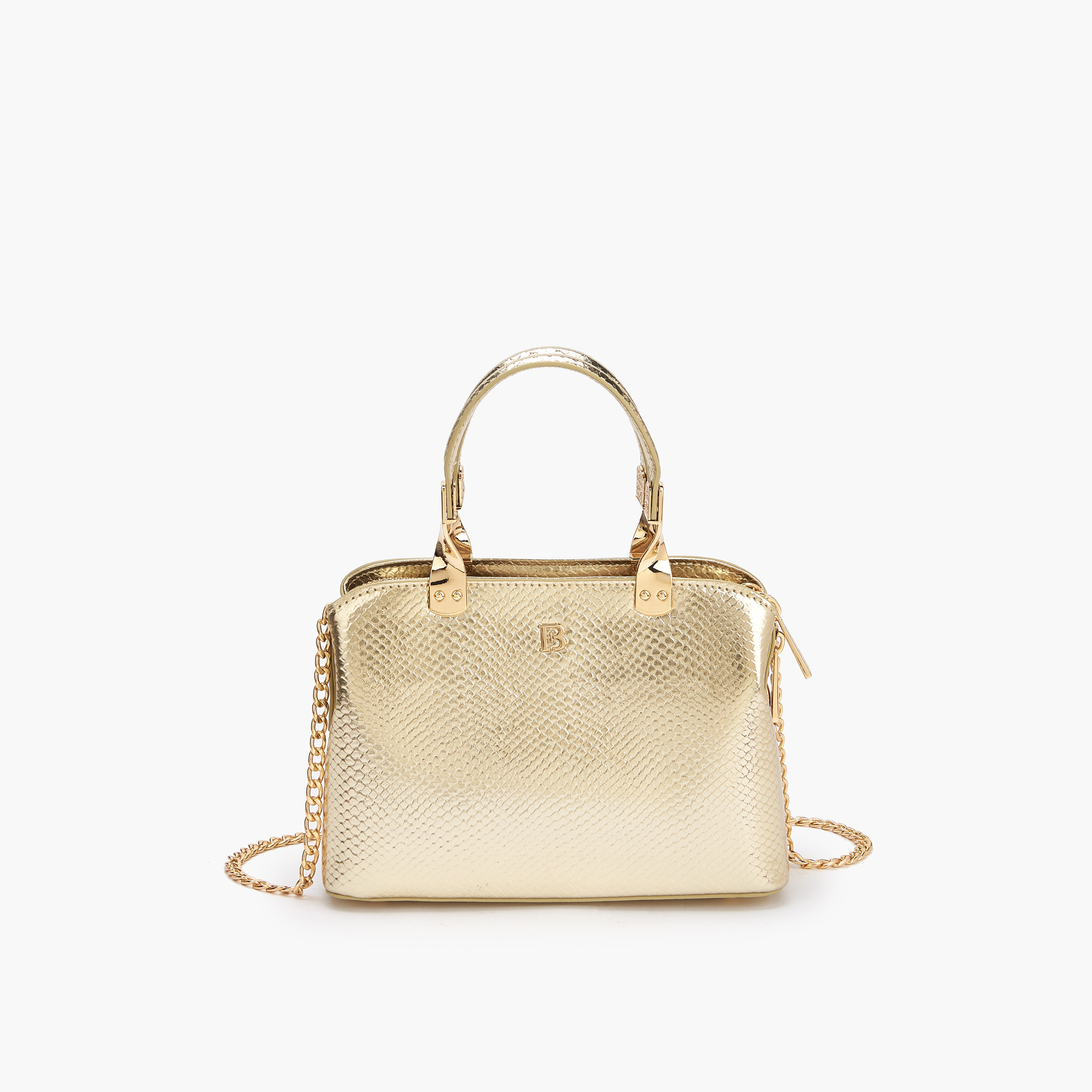 Flora Bella Double Handle Handbag with Detachable Chain Strap-women-bagsandwallets-handbags-image-1