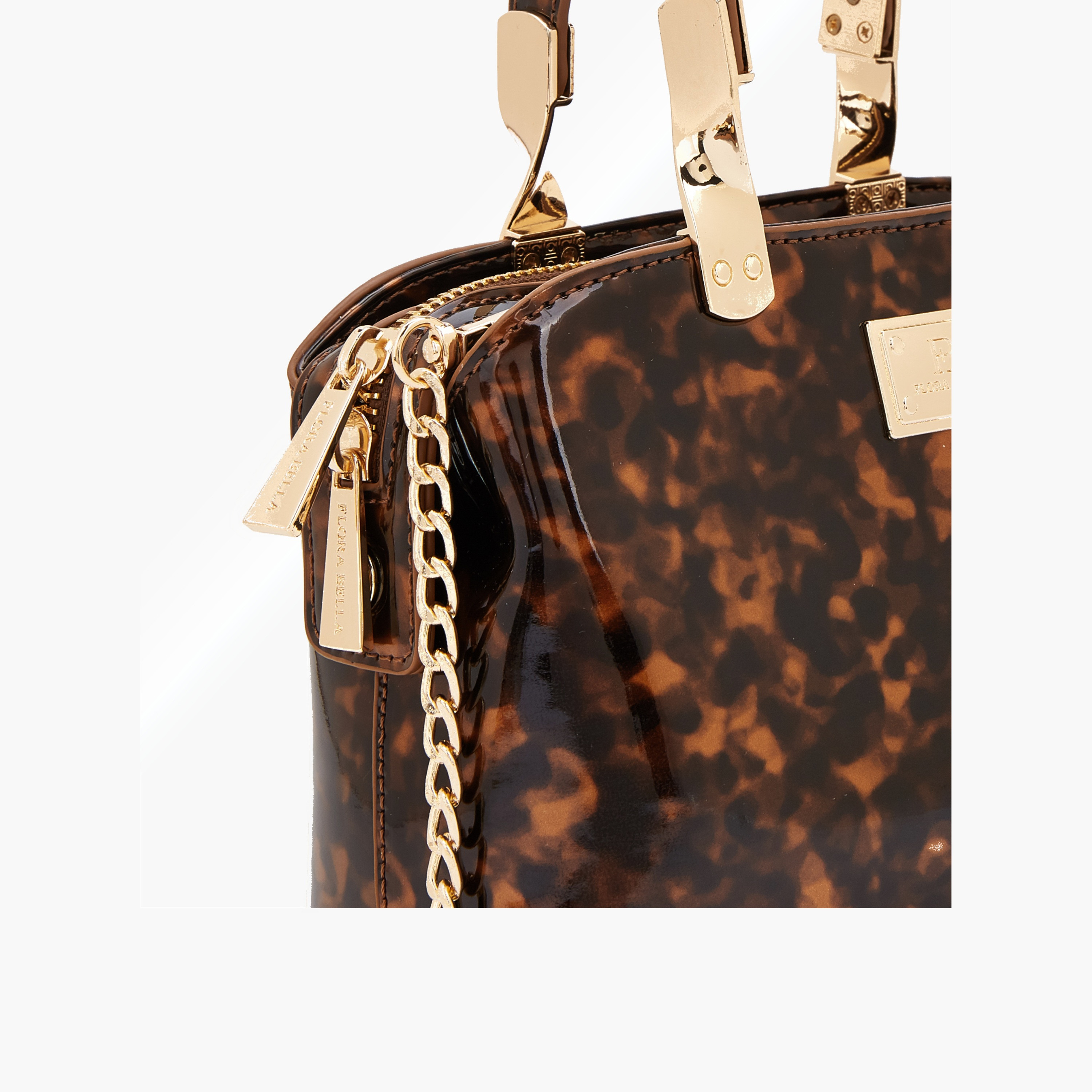 Flora Bella Double Handle Handbag with Detachable Chain Strap-women-bagsandwallets-handbags-image-3