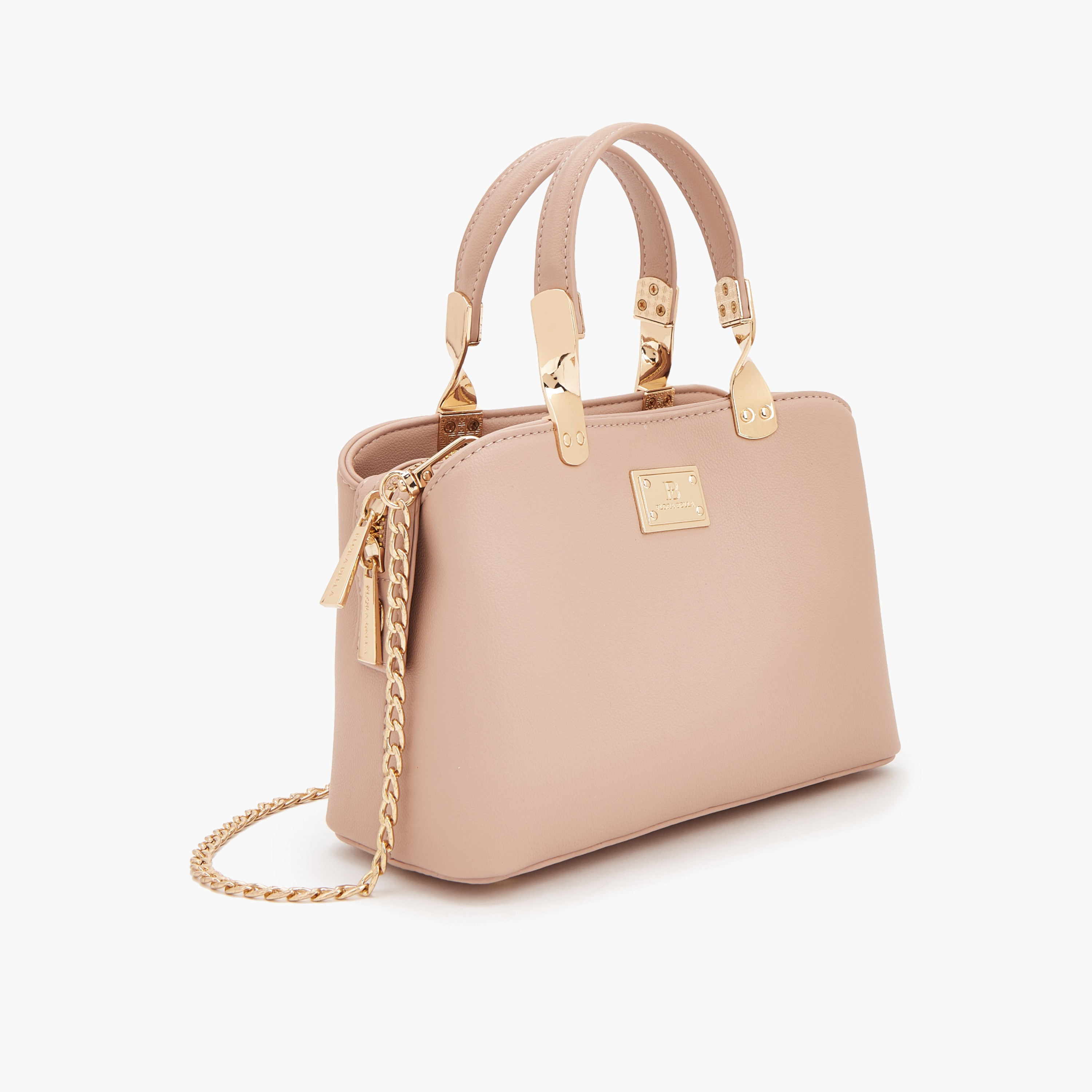 Flora Bella Double Handle Handbag with Detachable Chain Strap-women-bagsandwallets-handbags-image-2