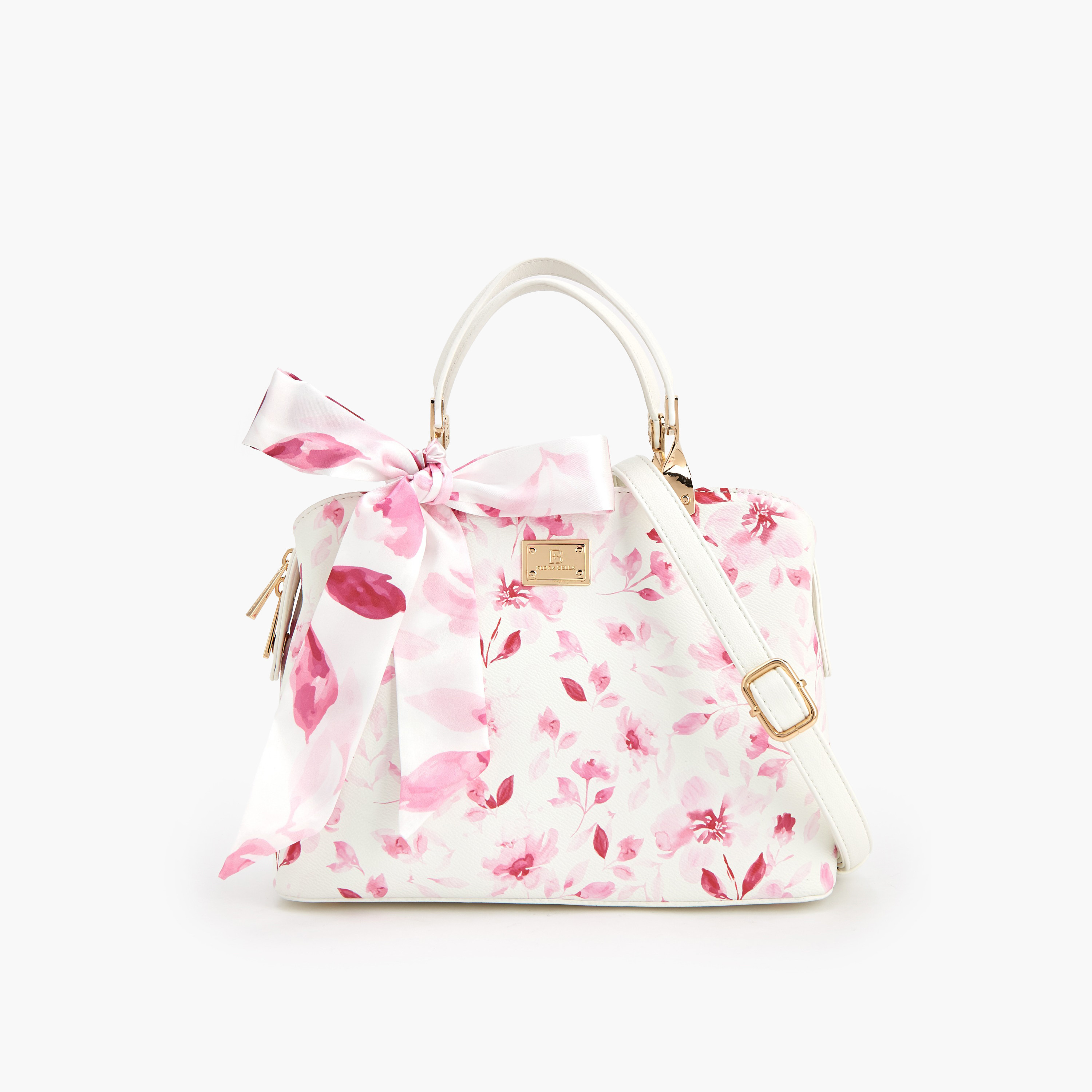 Flora Bella Floral Print Tote Bag with Bow Accent-women-bagsandwallets-handbags-image-1