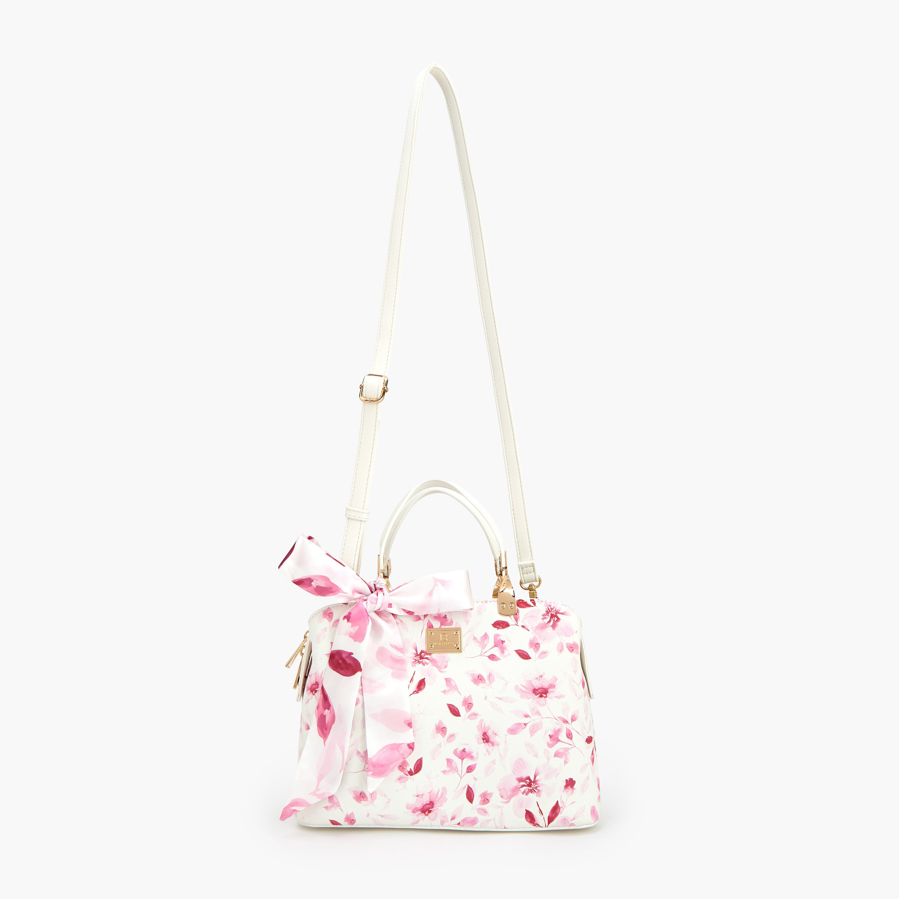 Flora Bella Floral Print Tote Bag with Bow Accent-women-bagsandwallets-handbags-image-2
