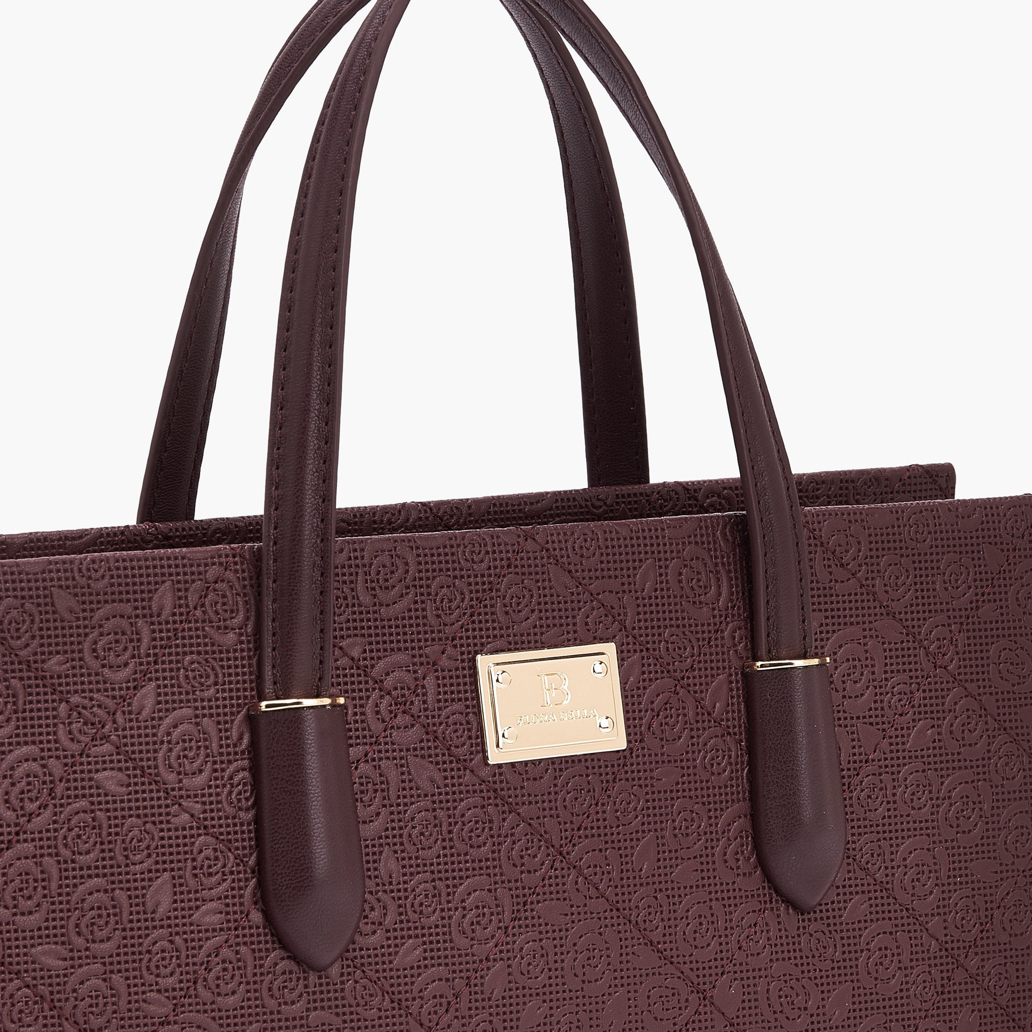 شنطة توتي بنقوش زهرية وبحزام قابل للفصل من فلورا بيلا-women-bagsandwallets-handbags-image-4