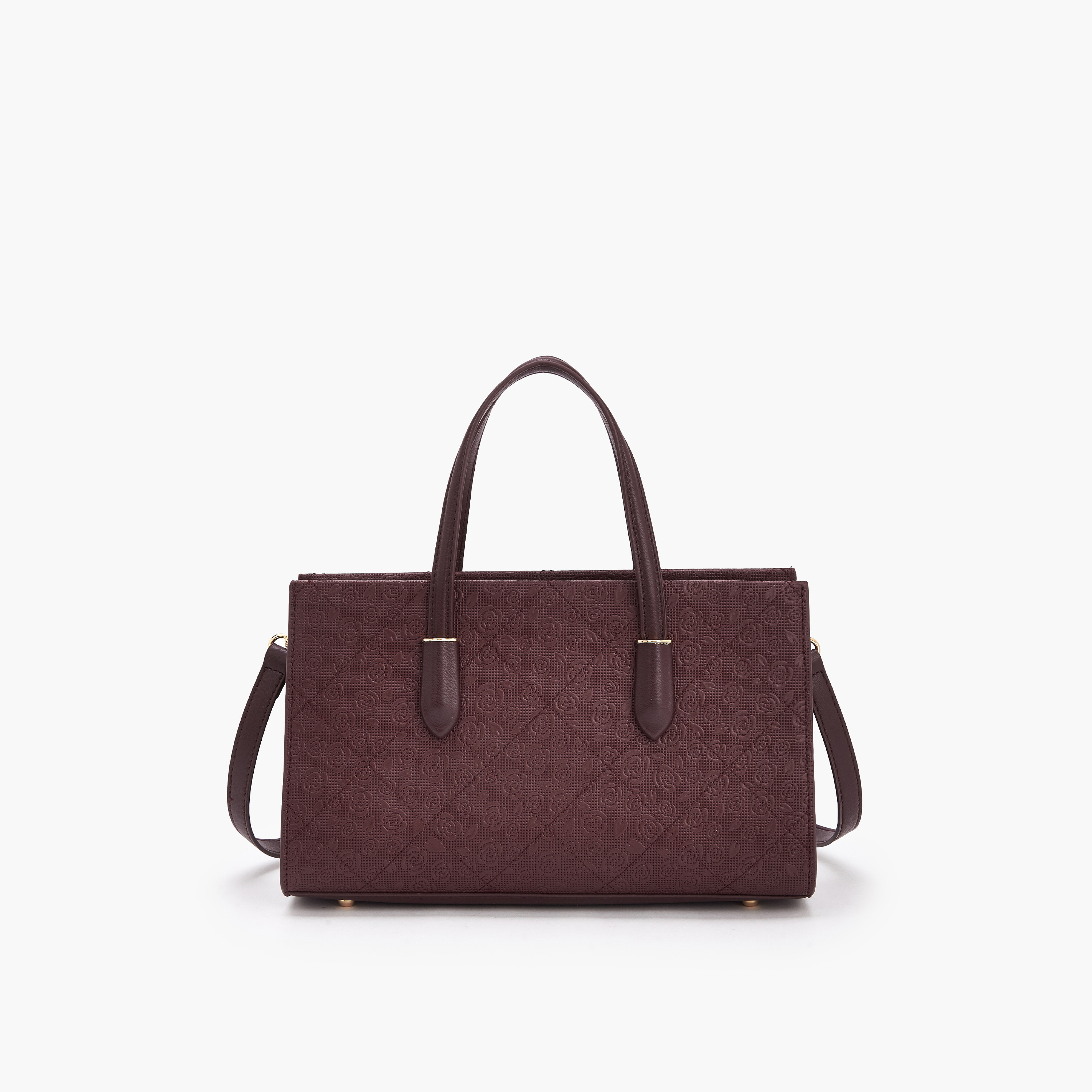 شنطة توتي بنقوش زهرية وبحزام قابل للفصل من فلورا بيلا-women-bagsandwallets-handbags-image-5