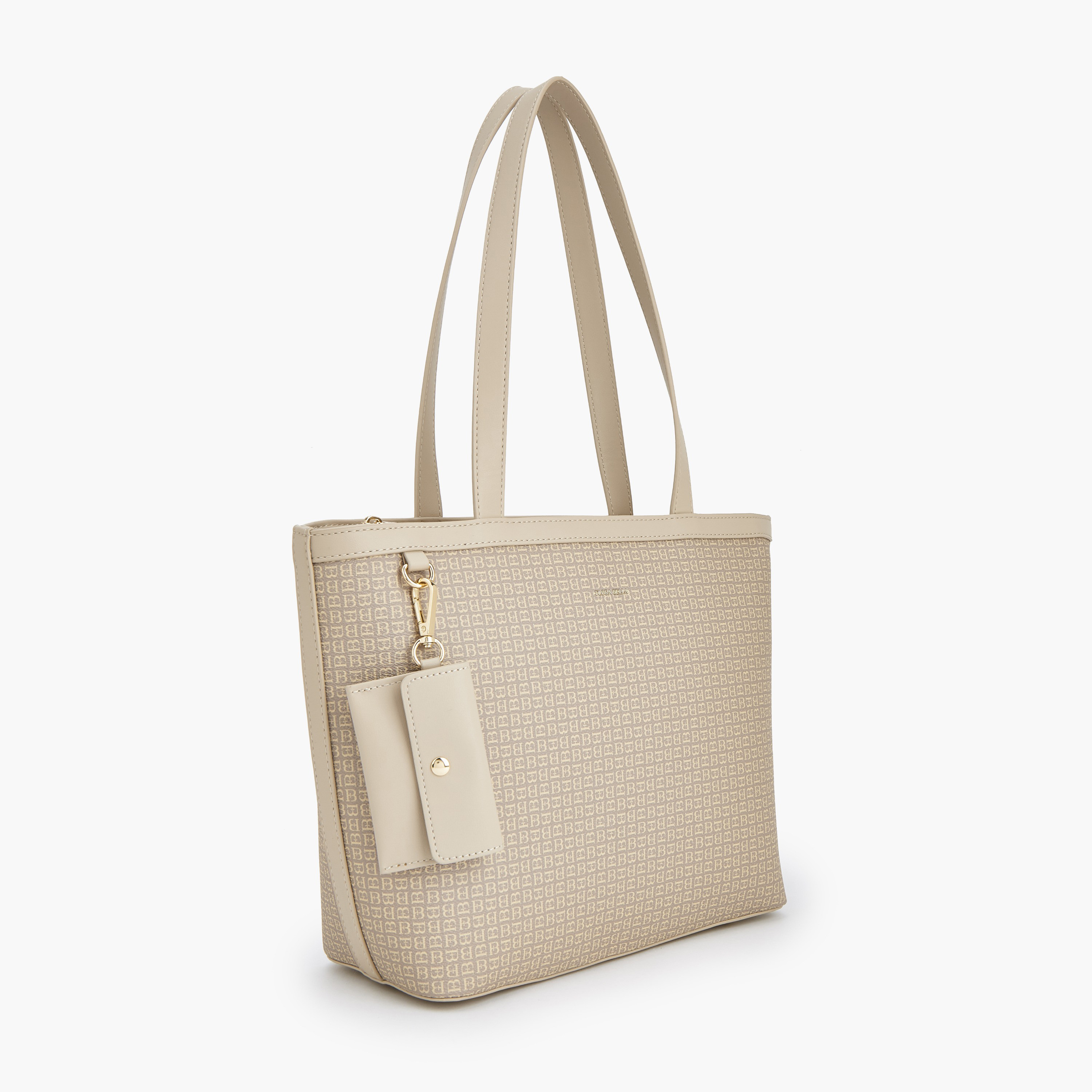 Flora Bella Monogram Print Tote Bag with Double Handle-women-bagsandwallets-handbags-image-2