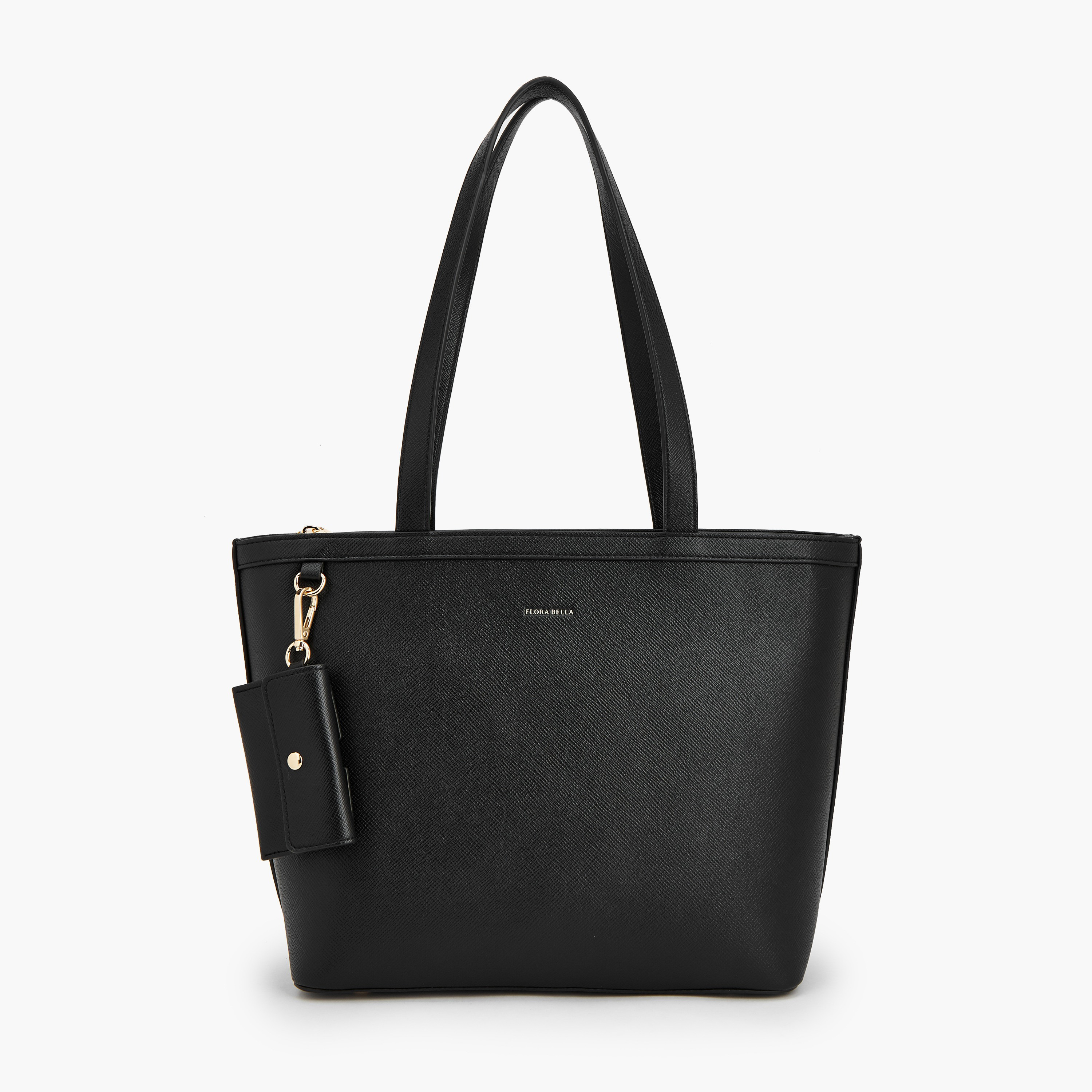 شنطة توتي بارزة الملمس بمقابض مزدوجة من فلورا بيلا-women-bagsandwallets-handbags-image-1