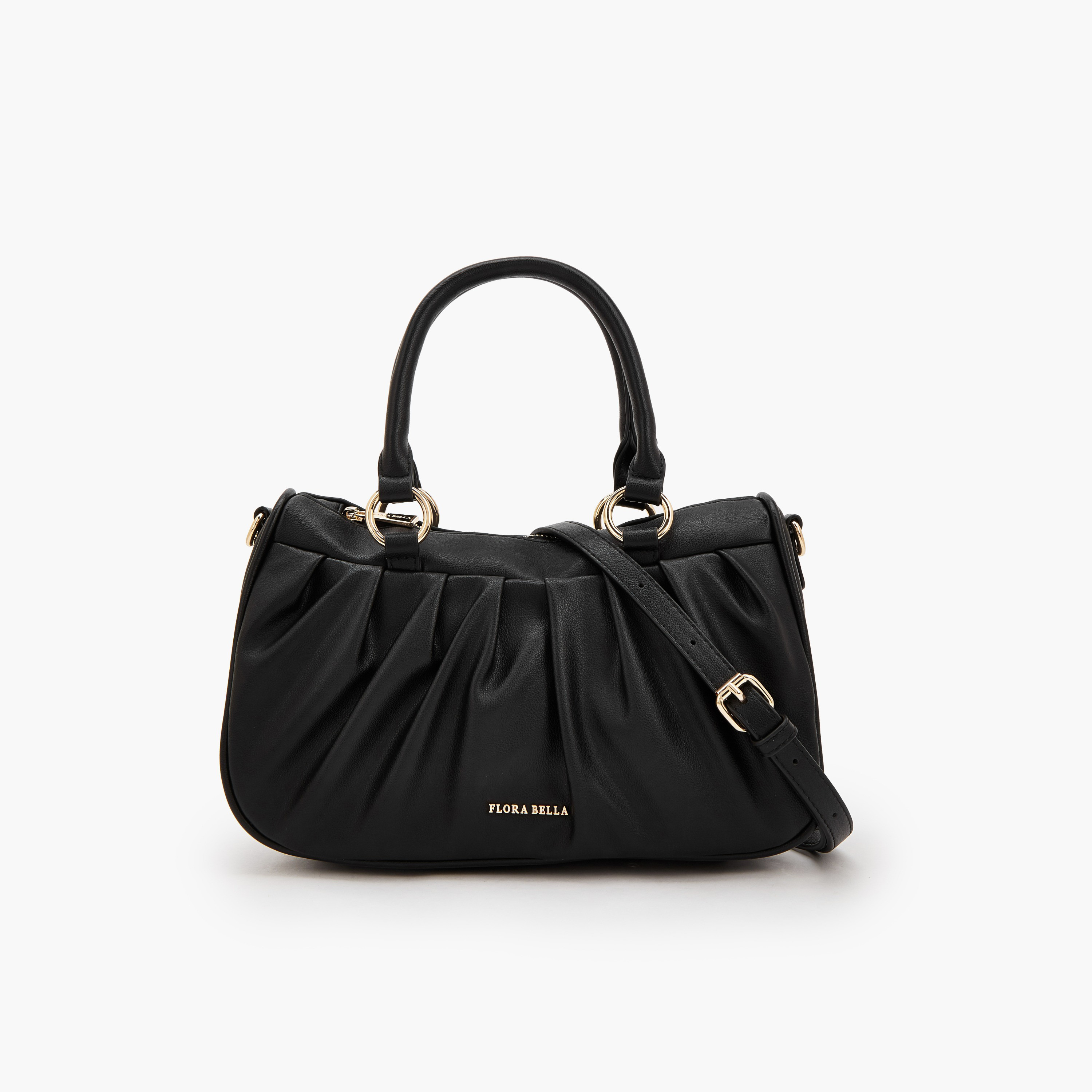 شنطة يد بكسرات مع حزام قابل للفصل من فلورا بيلا-women-bagsandwallets-handbags-image-1