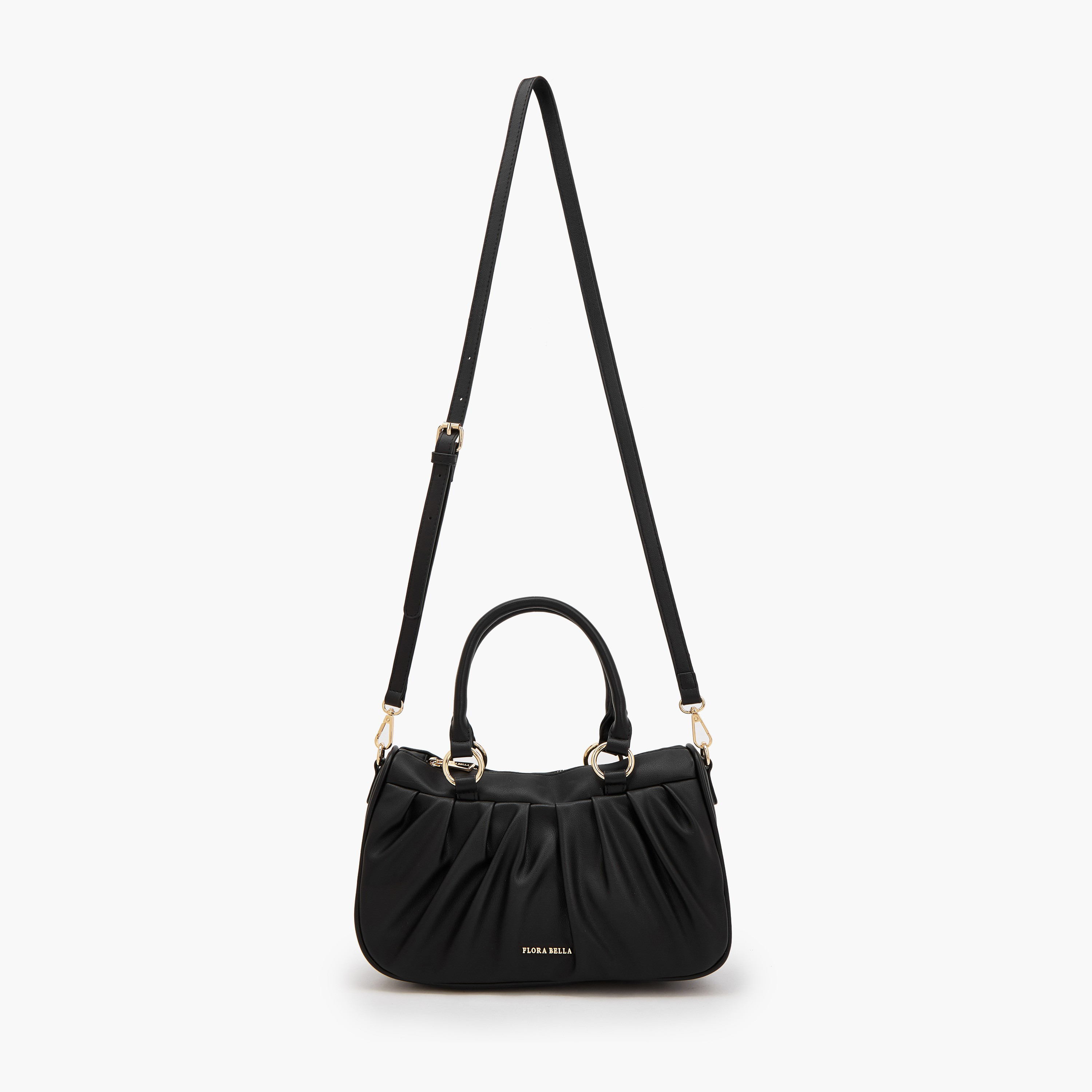 شنطة يد بكسرات مع حزام قابل للفصل من فلورا بيلا-women-bagsandwallets-handbags-image-2
