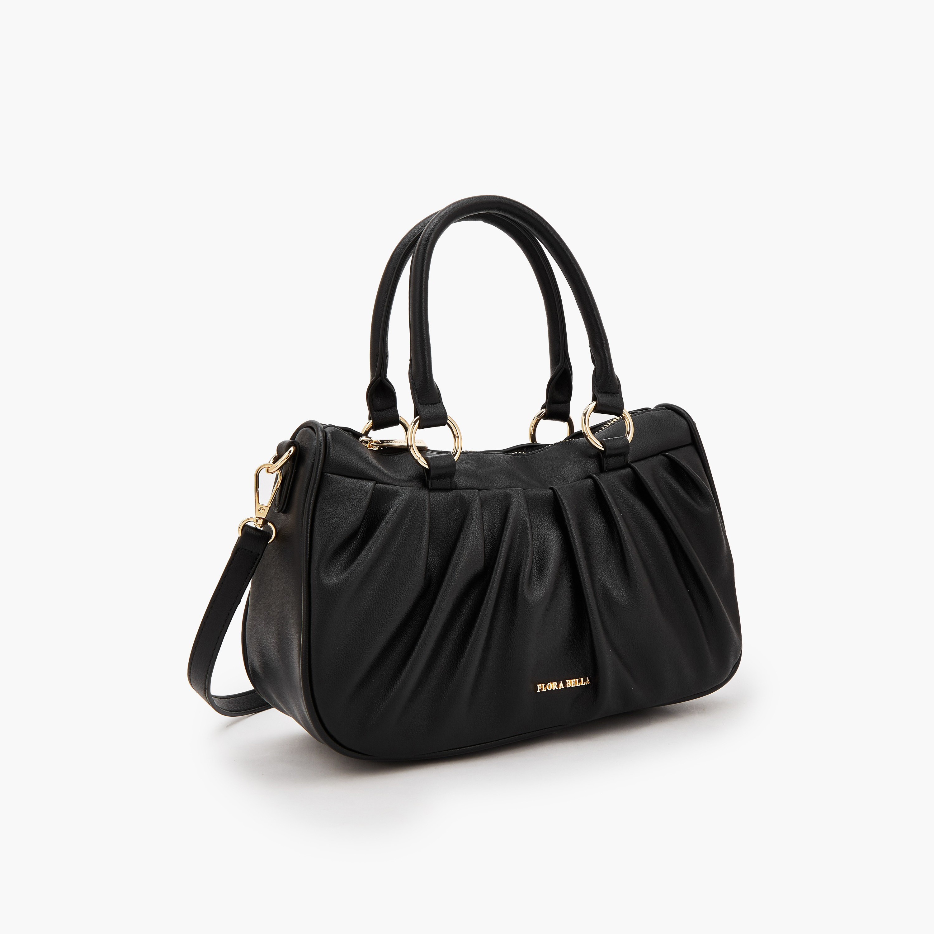 شنطة يد بكسرات مع حزام قابل للفصل من فلورا بيلا-women-bagsandwallets-handbags-image-3
