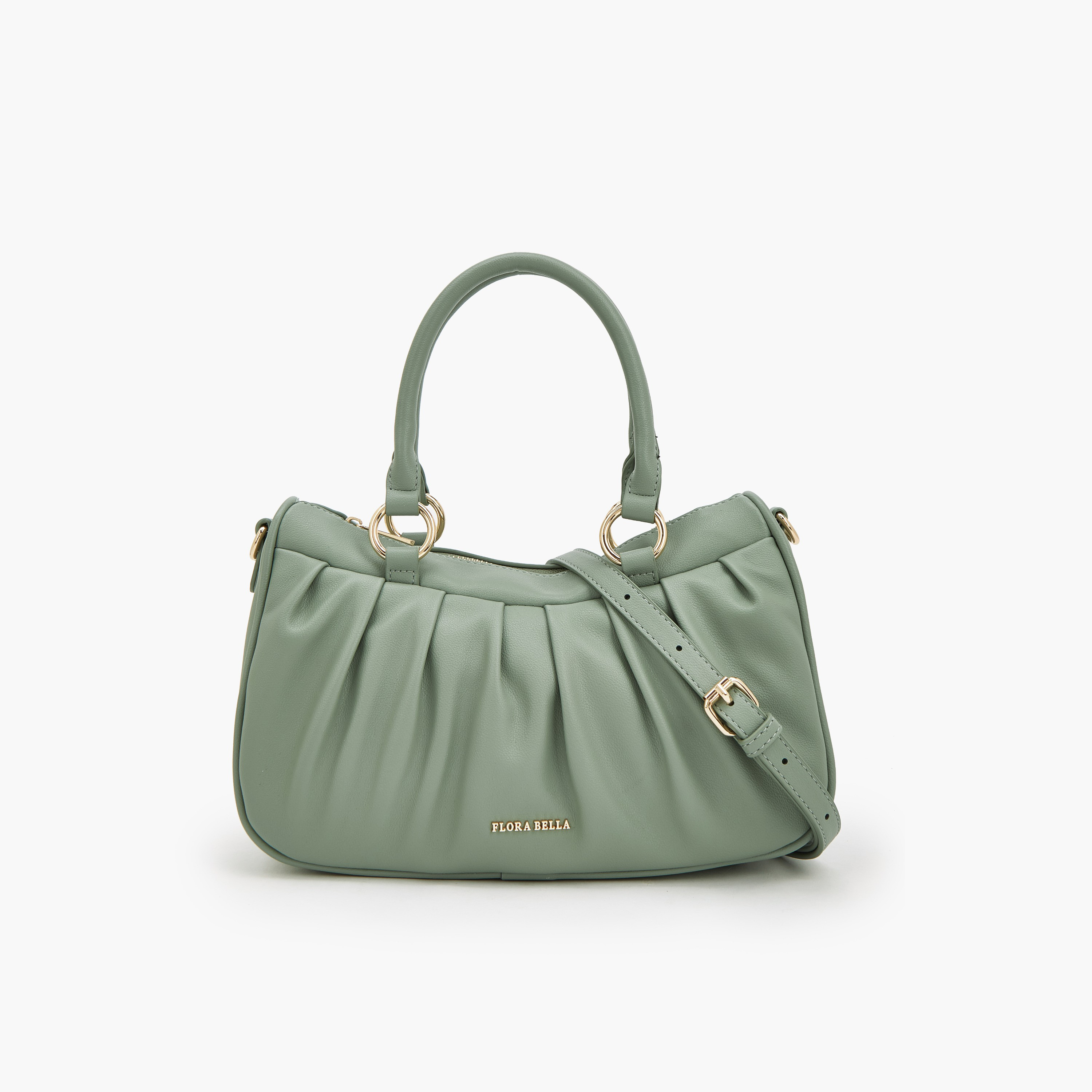 شنطة يد بكسرات مع حزام قابل للفصل من فلورا بيلا-women-bagsandwallets-handbags-image-1