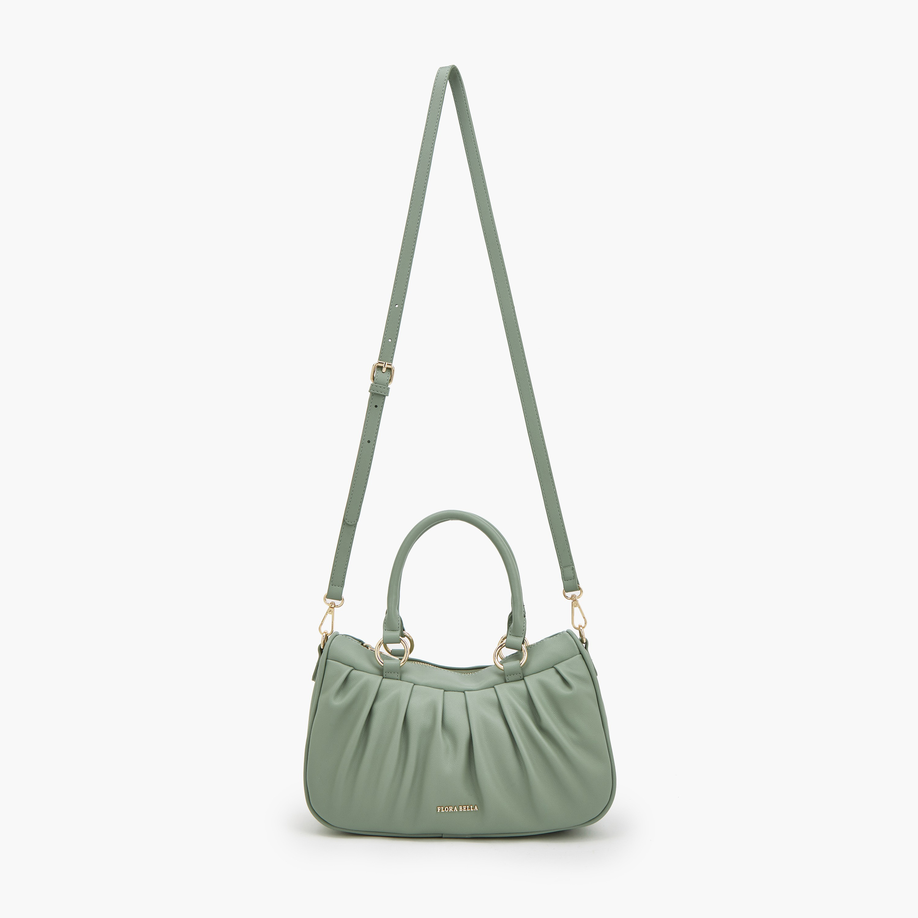 شنطة يد بكسرات مع حزام قابل للفصل من فلورا بيلا-women-bagsandwallets-handbags-image-2