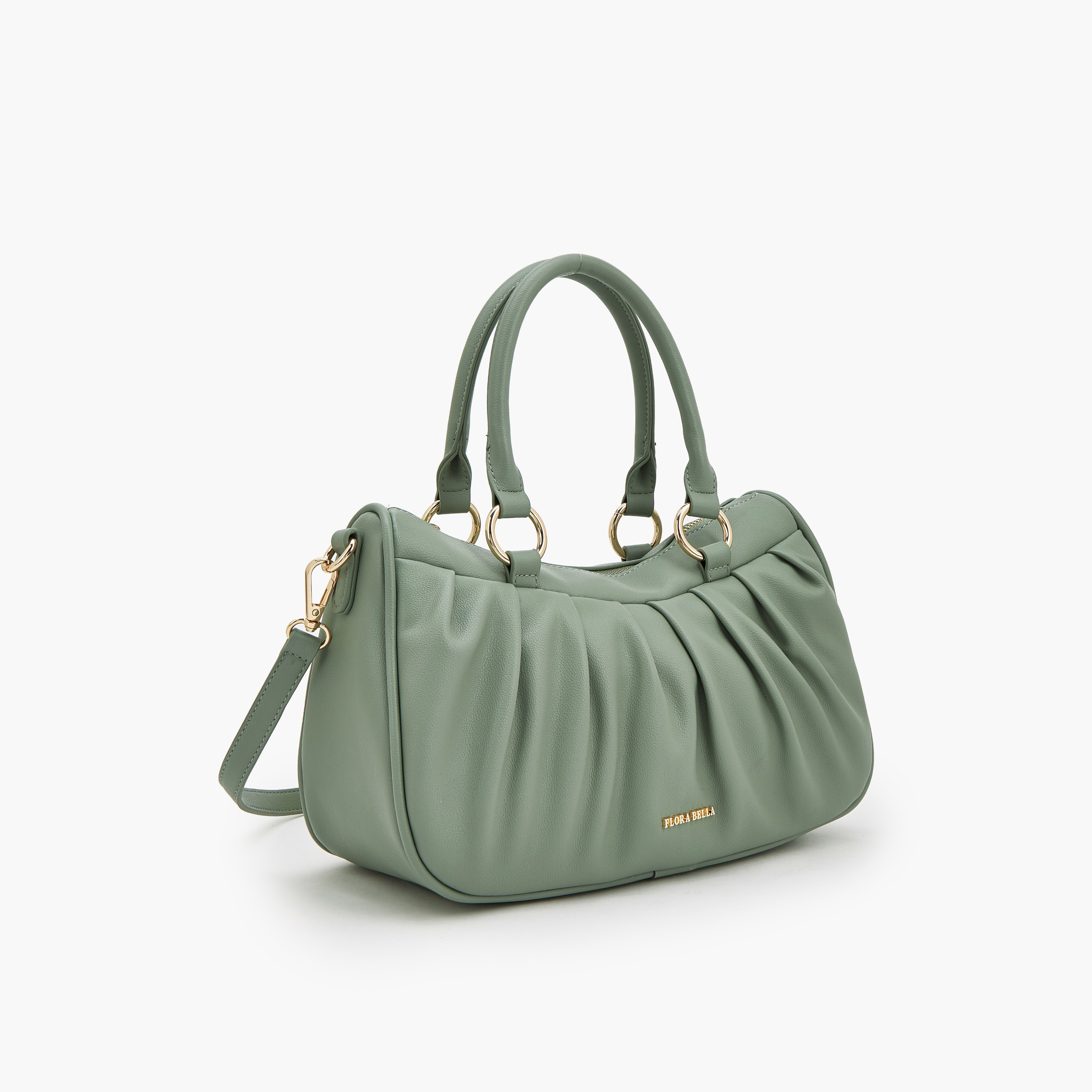 شنطة يد بكسرات مع حزام قابل للفصل من فلورا بيلا-women-bagsandwallets-handbags-image-3