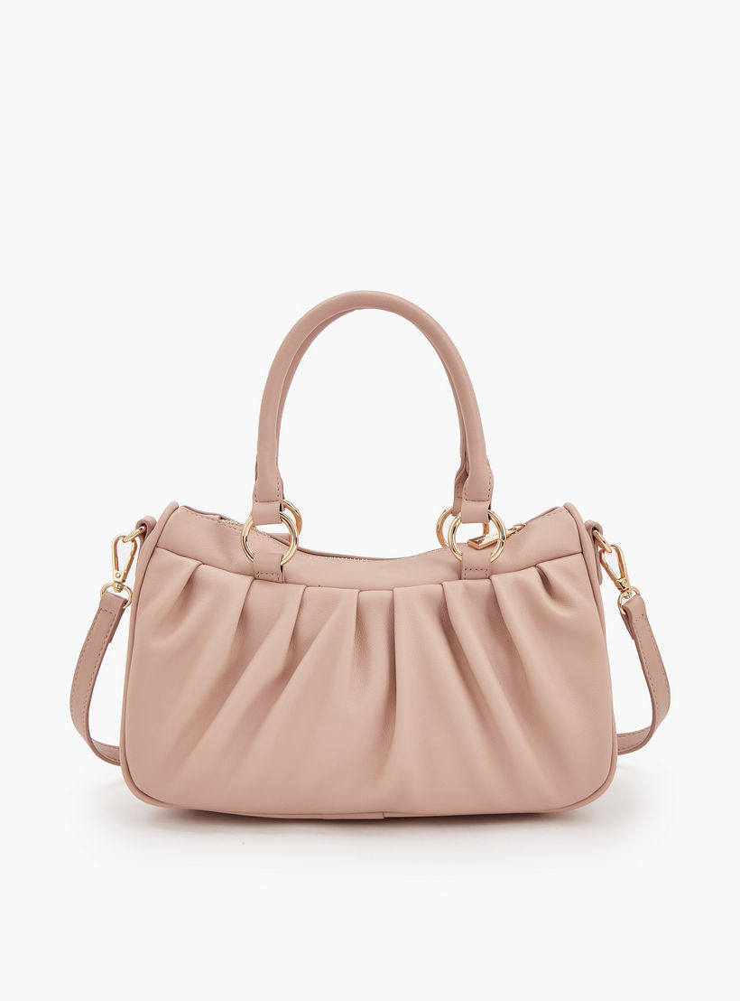 شنطة يد بكسرات مع حزام قابل للفصل من فلورا بيلا-women-bagsandwallets-handbags-image-5
