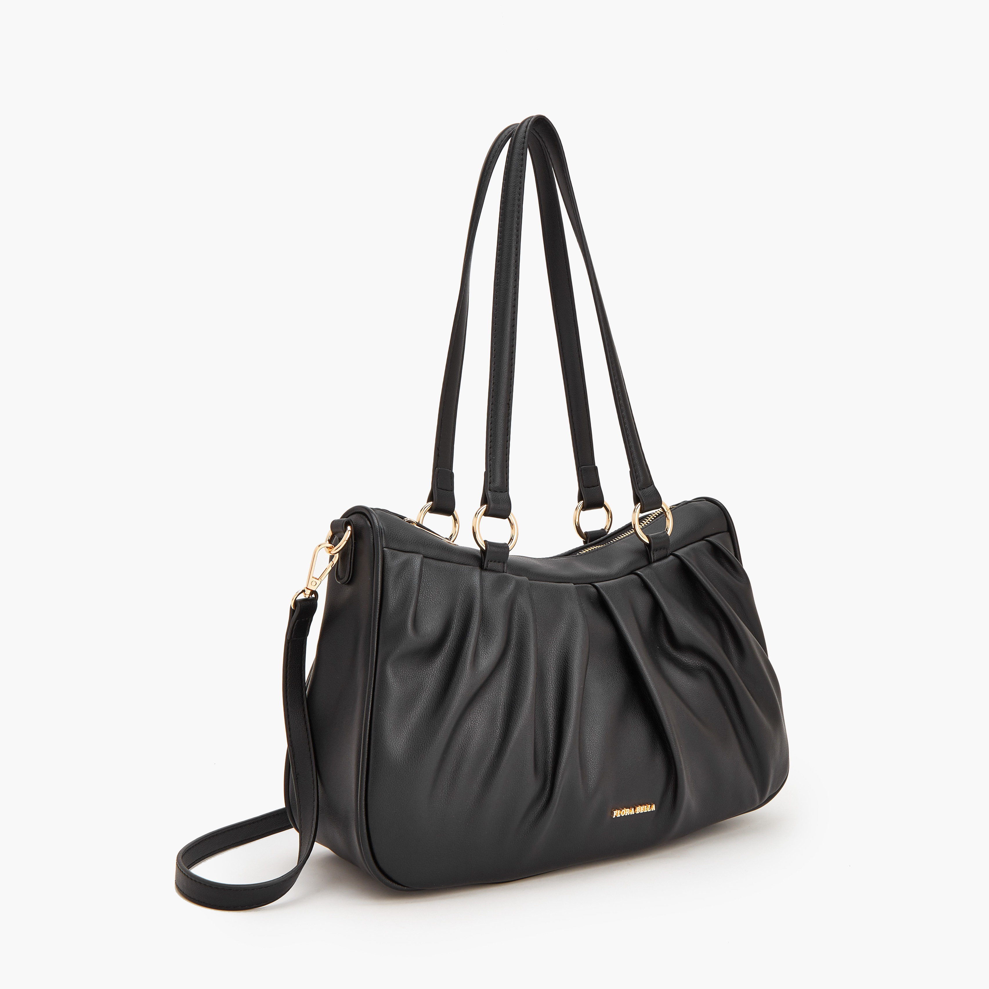 شنطة كتف بكسرات وحزام قابل للفصل من فلورا بيلا-women-bagsandwallets-handbags-image-10