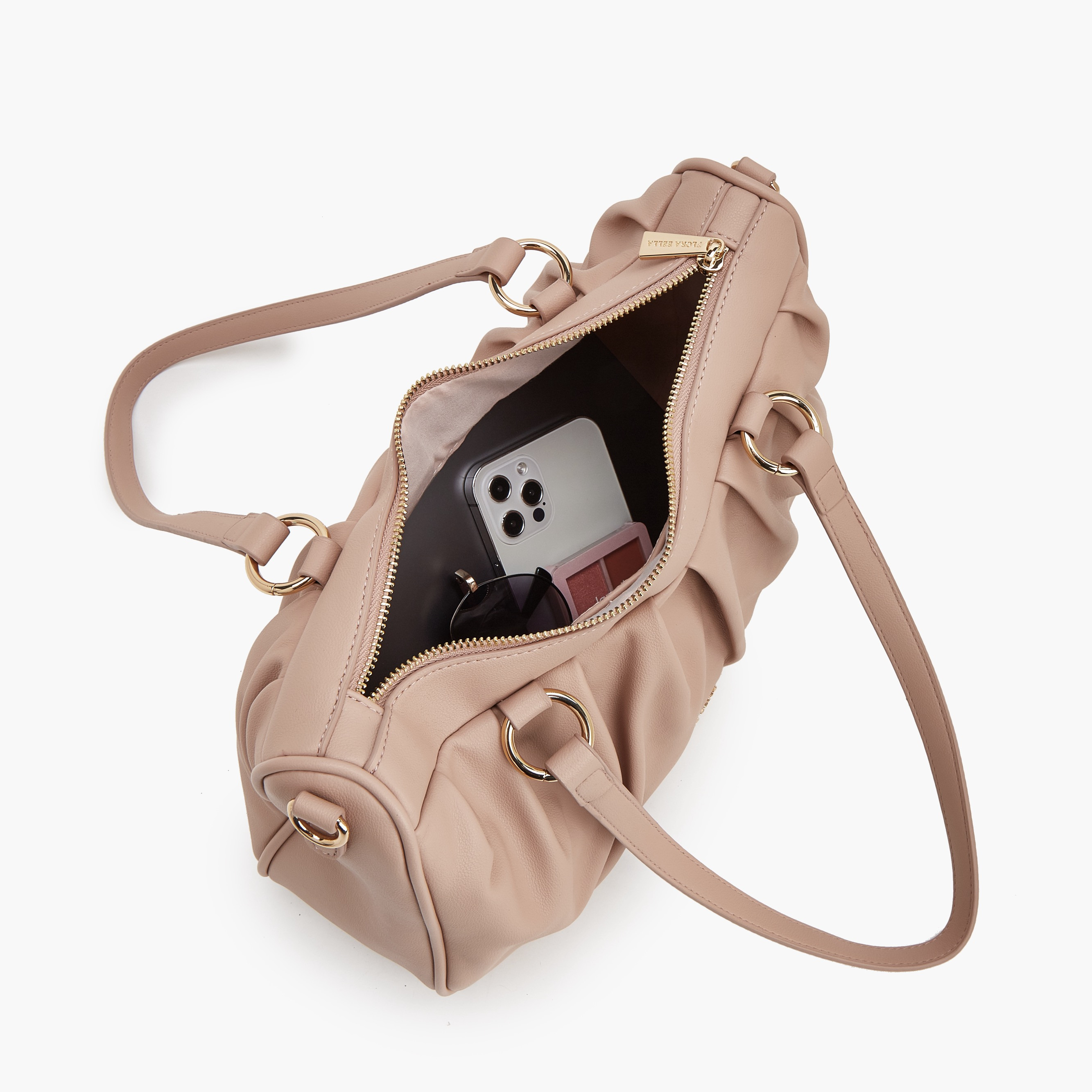 شنطة كتف بكسرات وحزام قابل للفصل من فلورا بيلا-women-bagsandwallets-handbags-image-7