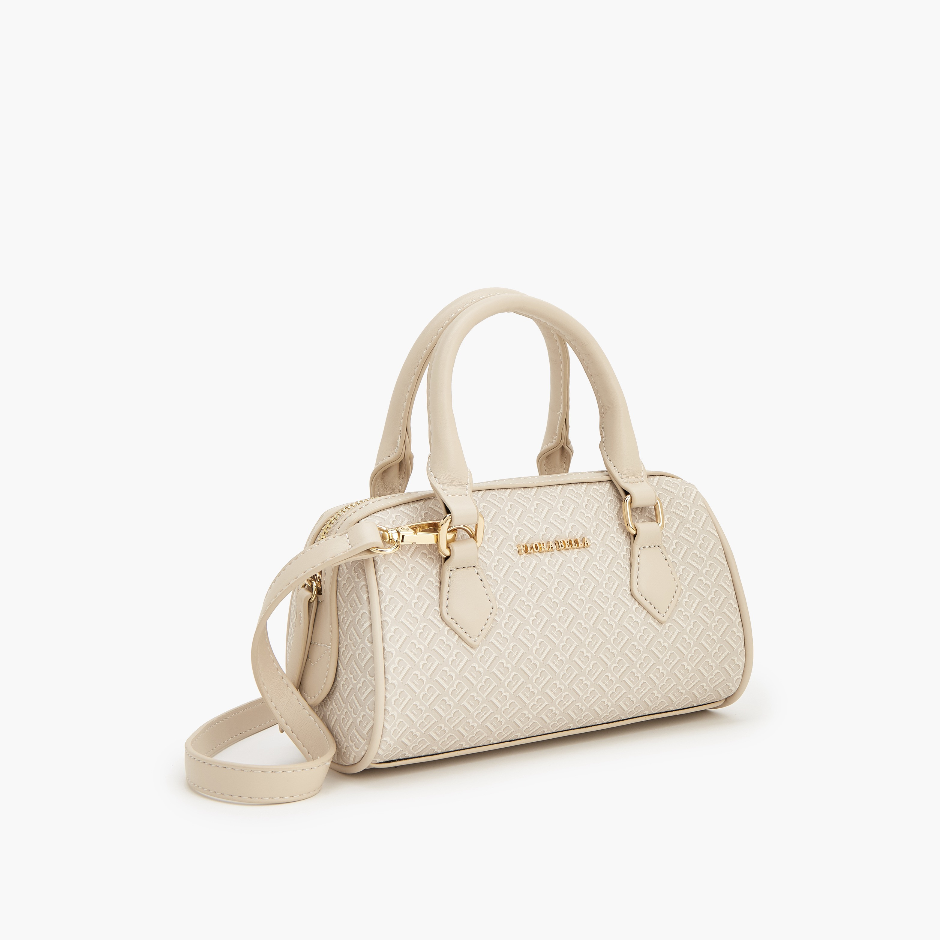 Flora Bella Monogram Print Tote Bag with Double Handles-women-bagsandwallets-handbags-image-3