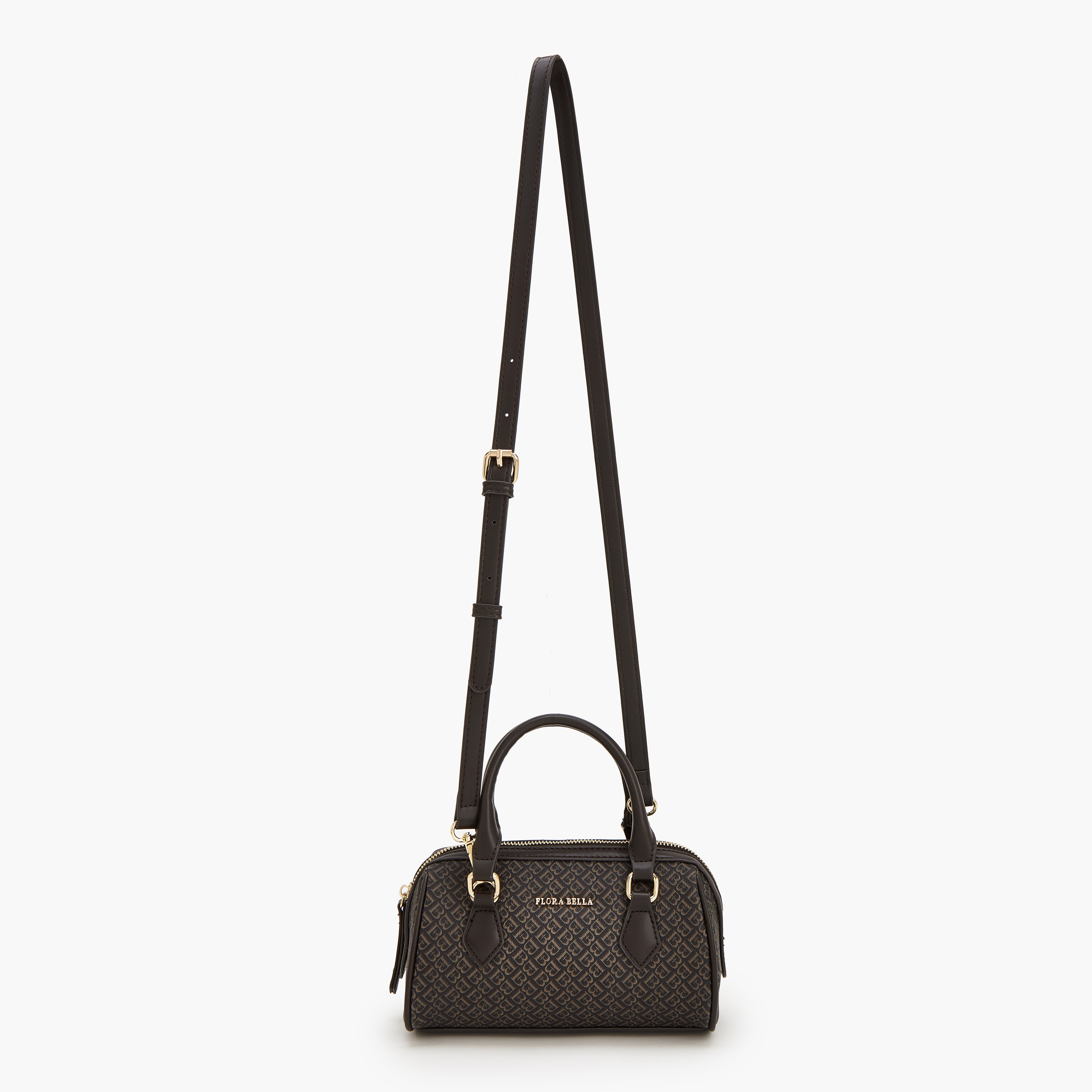 شنطة توتي بمقابض مزدوجة وطبعات مونوجرام من فلورا بيلا-women-bagsandwallets-handbags-image-2