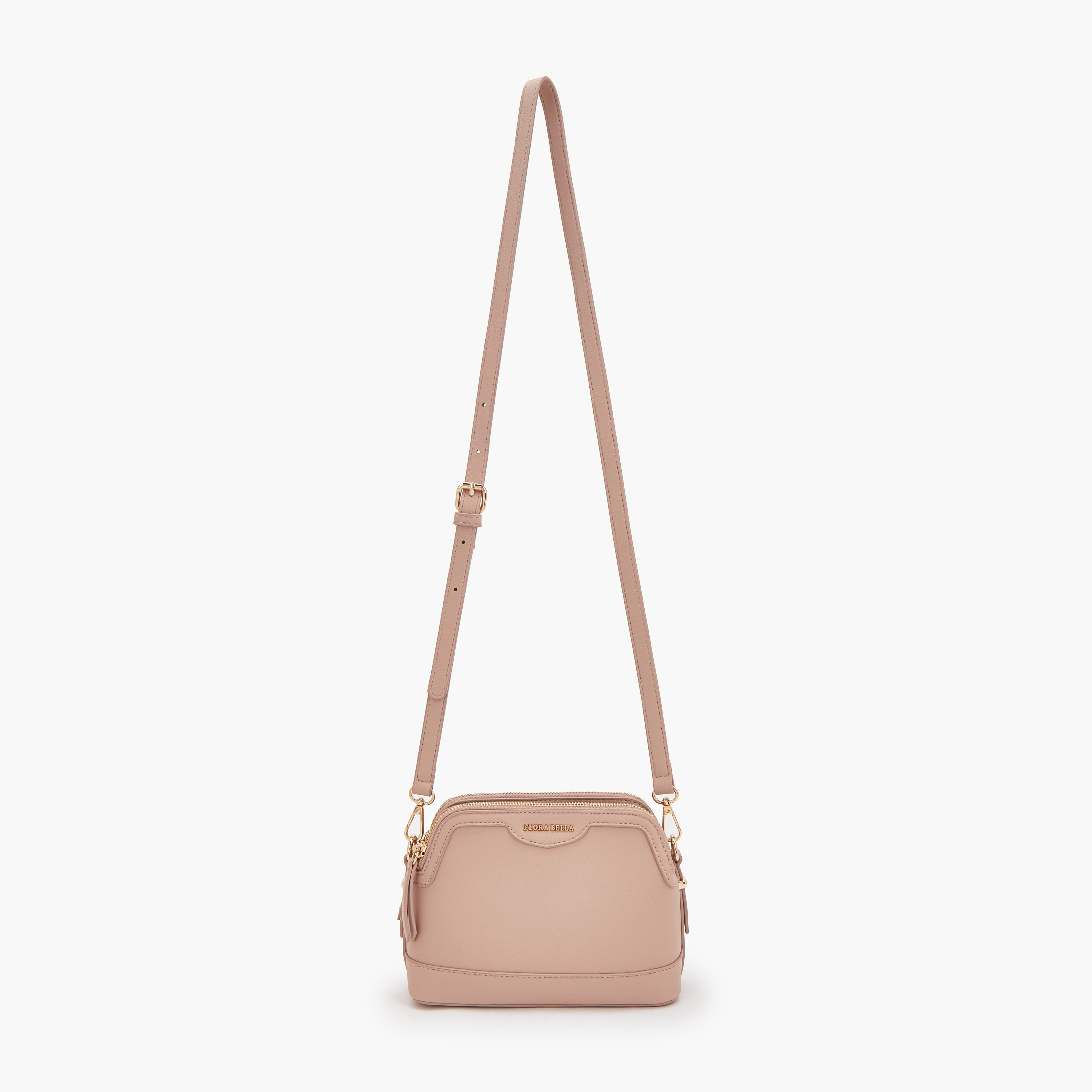 شنطة كروس بودي سادة بحزام قابل للفصل من فلورا بيلا-women-bagsandwallets-handbags-image-2