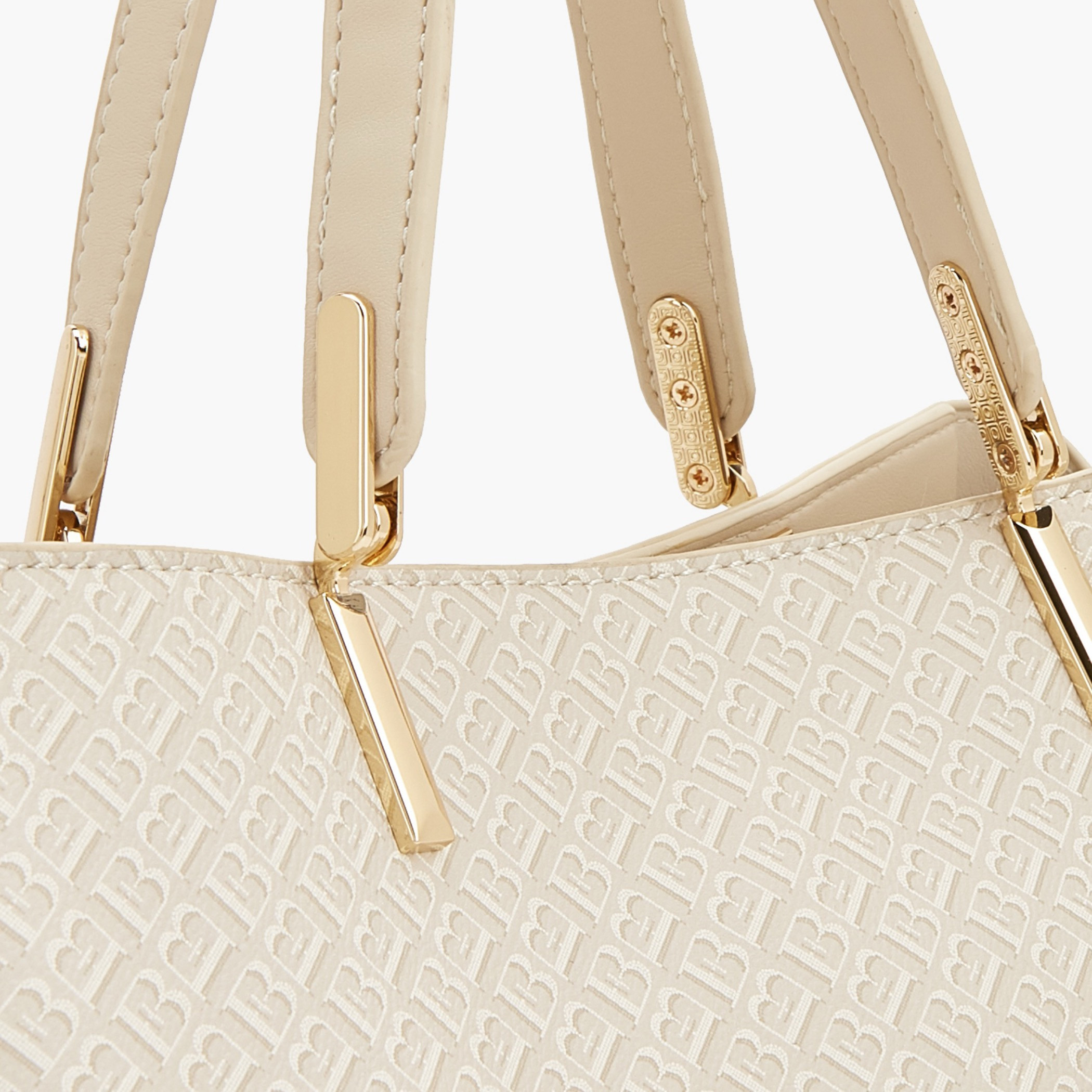 شنطة يد بطبعات مونوجرام مع حزام قابل للفصل من فلورا بيلا-women-bagsandwallets-handbags-image-4