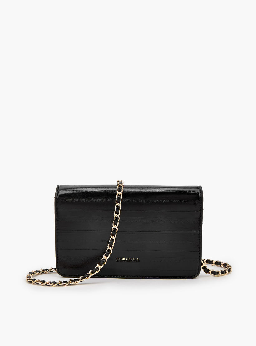 شنطة كروس بودي بارزة الملمس بحزام سلسلة من فلورا بيلا-women-bagsandwallets-handbags-image-5