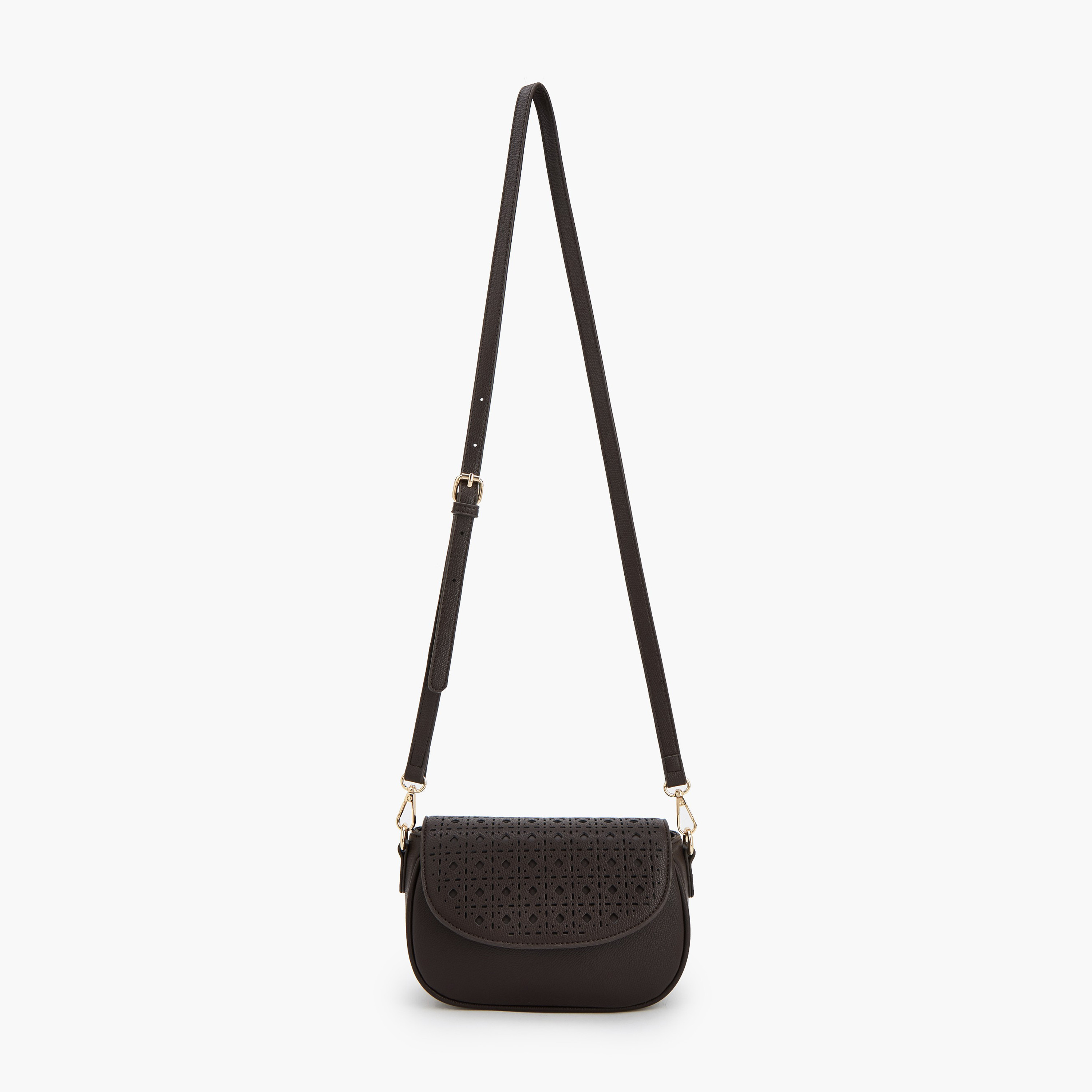Flora Bella Cutout Detail Crossbody Bag with Magnetic Closure-women-bagsandwallets-handbags-image-2
