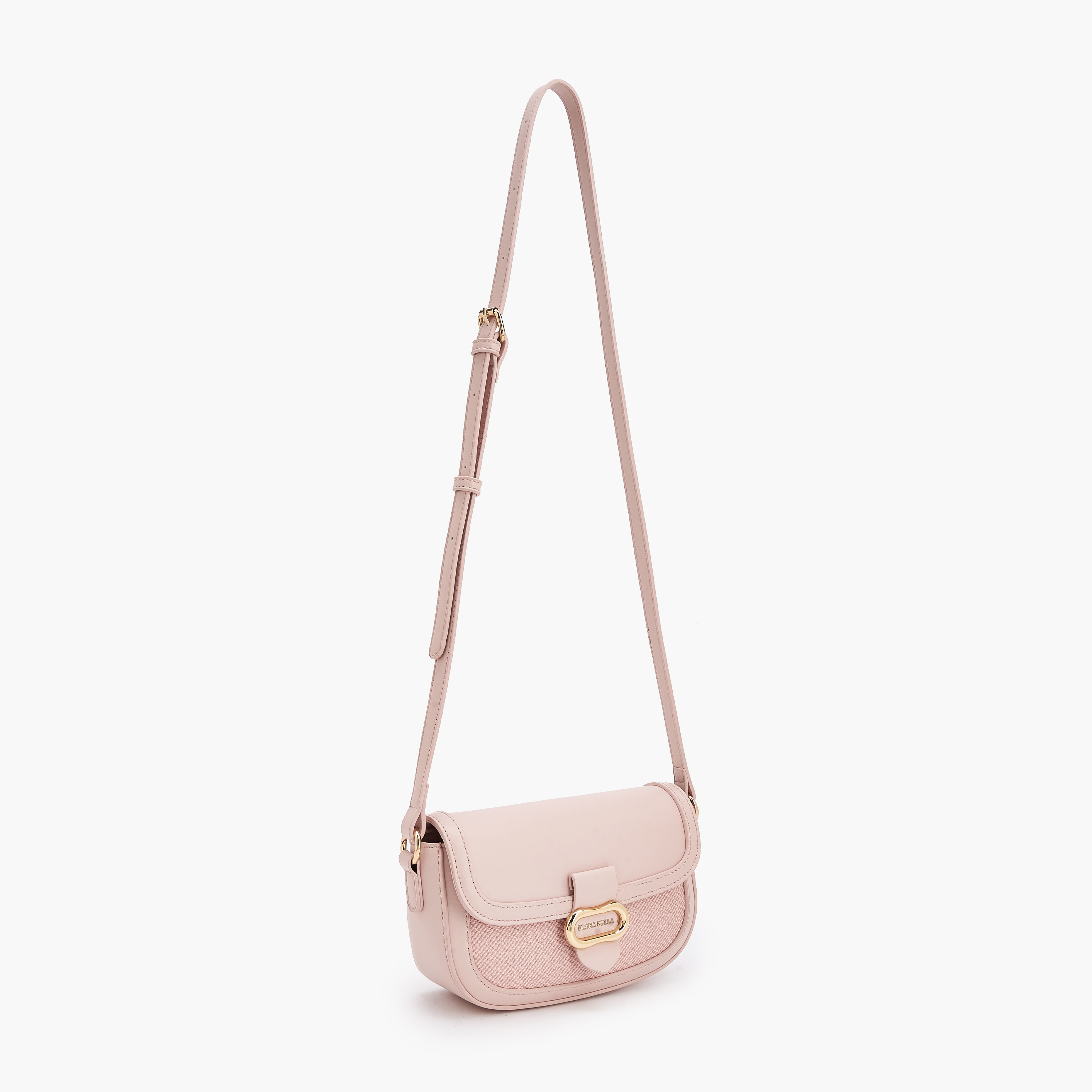 Flora Bella Textured Crossbody Bag with Adjustable Strap-women-bagsandwallets-handbags-image-2