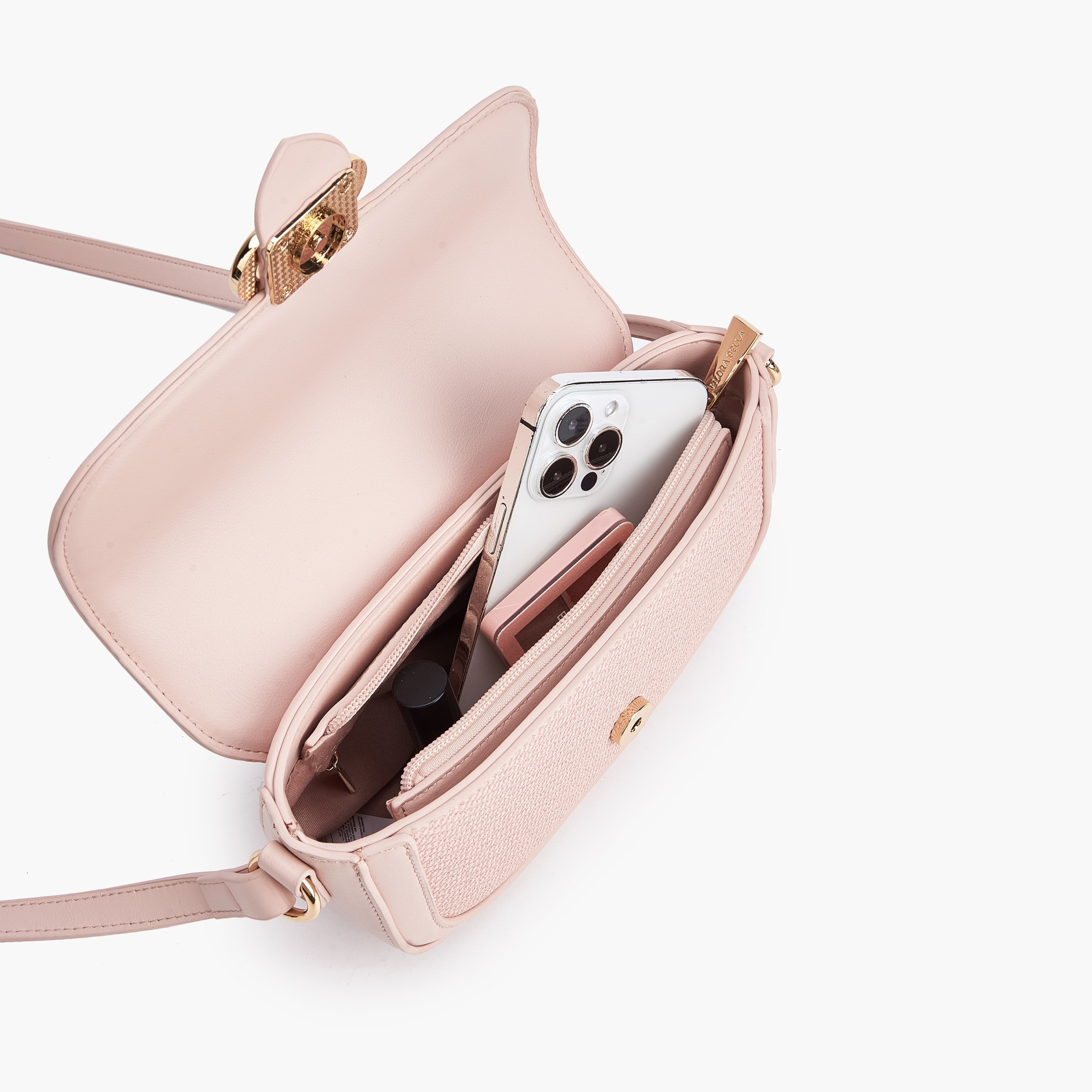 Flora Bella Textured Crossbody Bag with Adjustable Strap-women-bagsandwallets-handbags-image-7