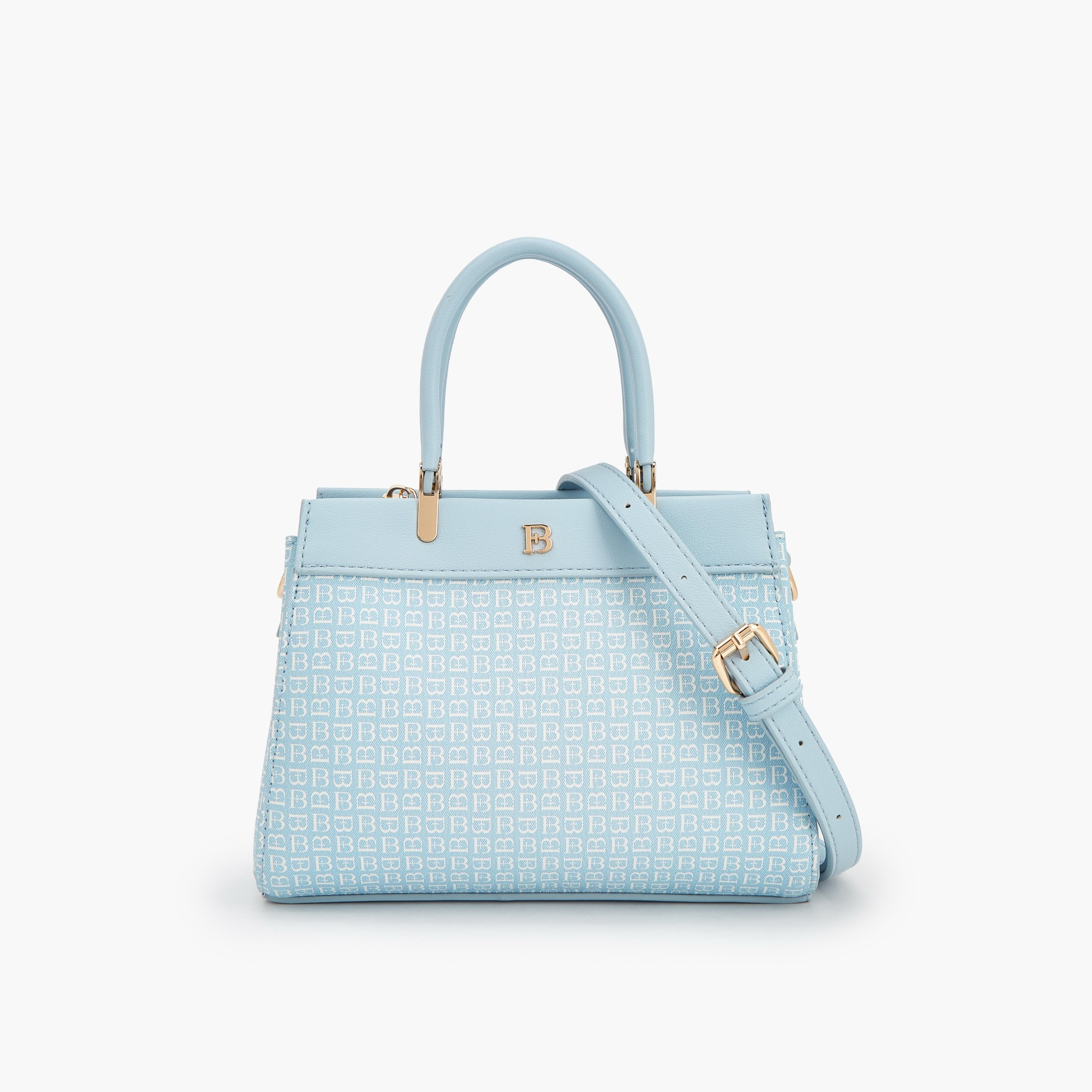 شنطة توتي بطبعات مونوجرام وحزام قابل للفصل من فلورا بيلا-women-bagsandwallets-handbags-image-1