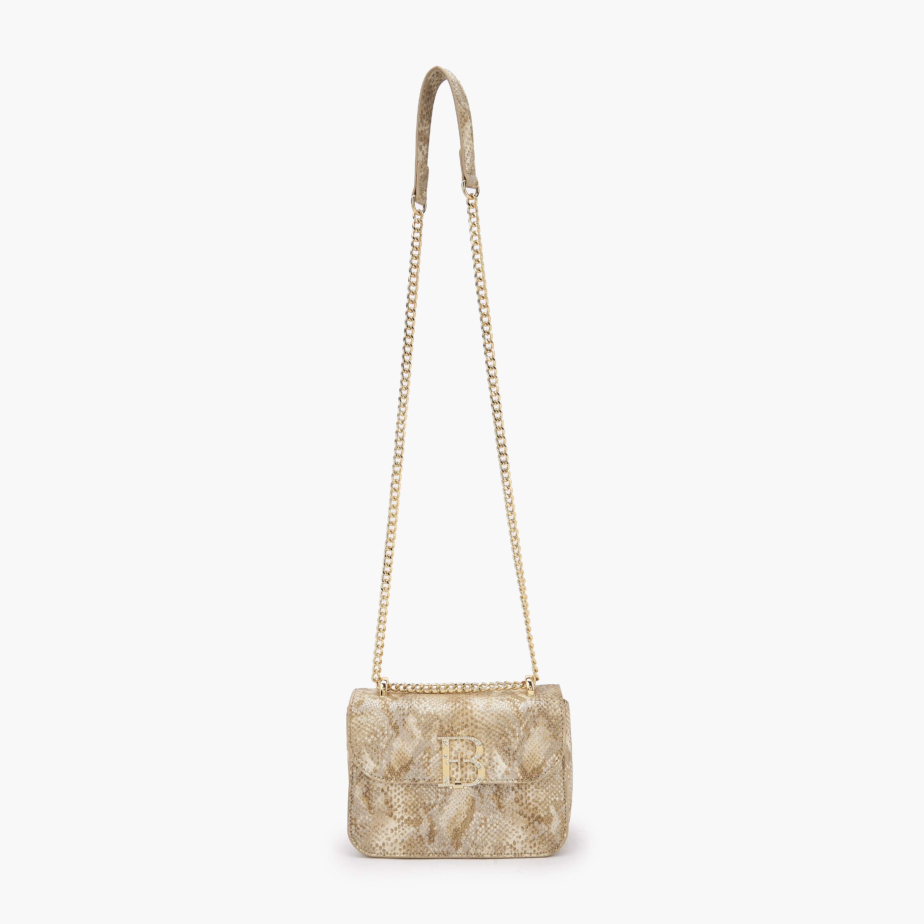 Flora Bella Textured Crossbody Bag with Chain Strap-women-bagsandwallets-handbags-image-2
