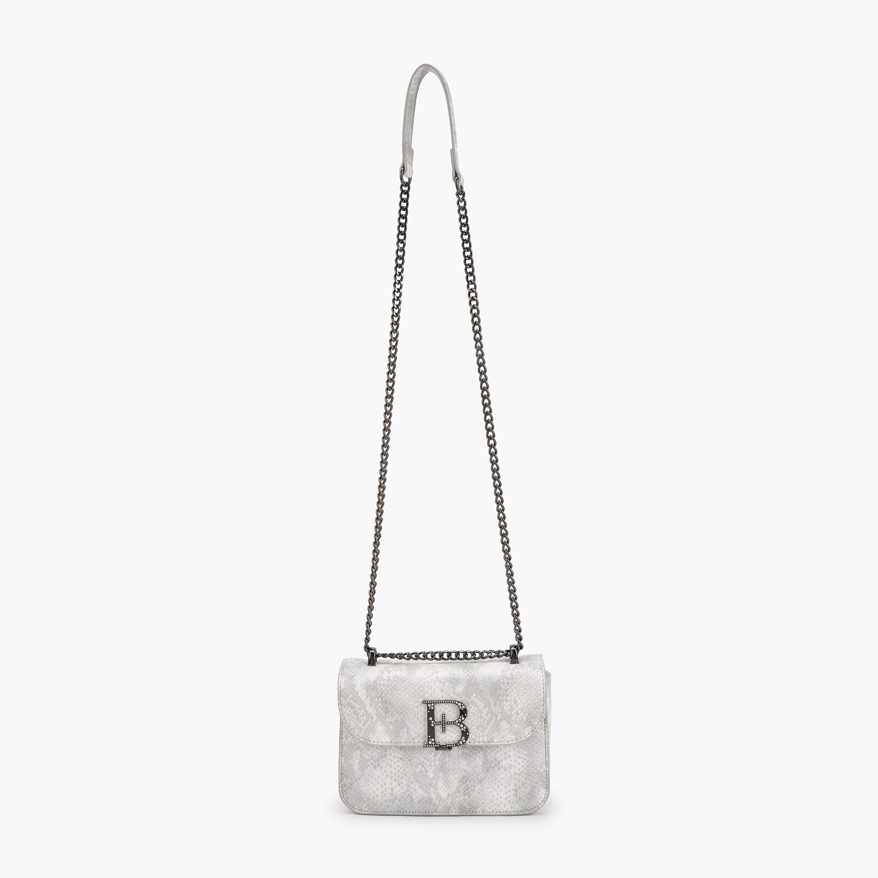 Flora Bella Textured Crossbody Bag with Chain Strap-women-bagsandwallets-handbags-image-2