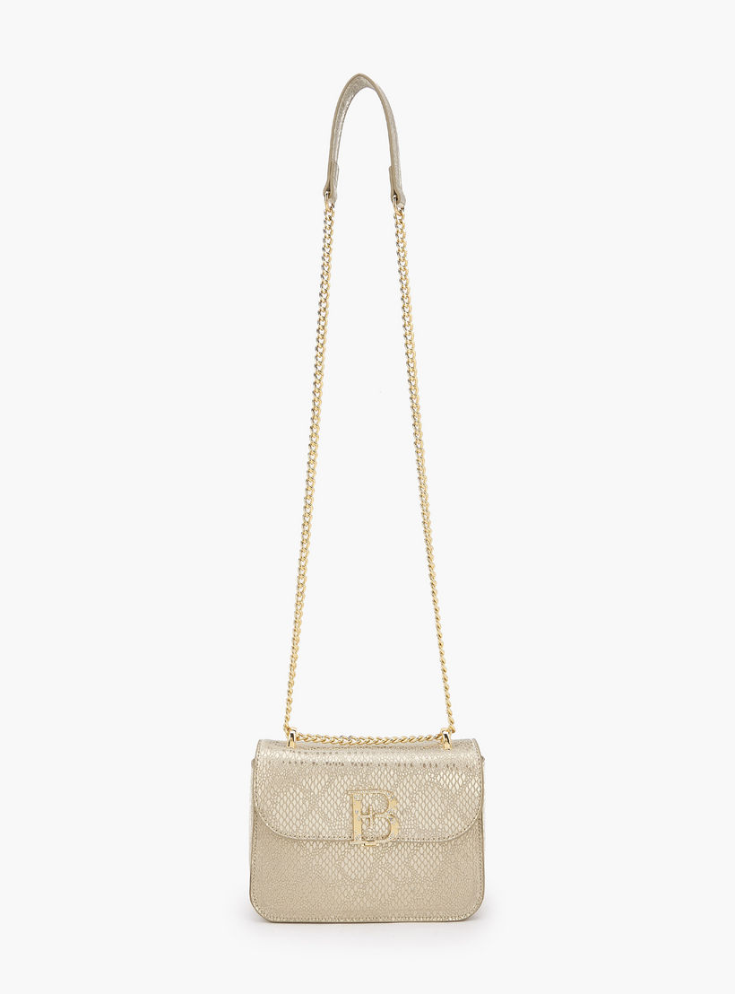شنطة كروس بودي بارزة الملمس بحزام سلسلة من فلورا بيلا-women-bagsandwallets-handbags-image-2