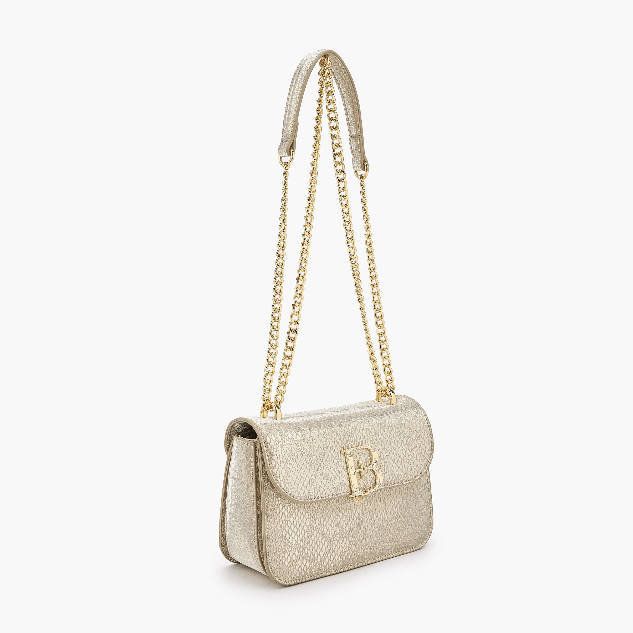 شنطة كروس بودي بارزة الملمس بحزام سلسلة من فلورا بيلا-women-bagsandwallets-handbags-image-3