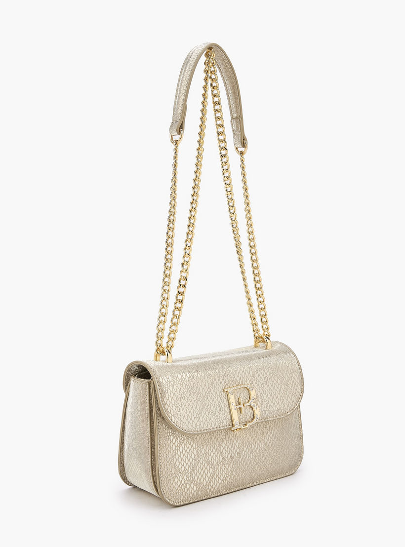 شنطة كروس بودي بارزة الملمس بحزام سلسلة من فلورا بيلا-women-bagsandwallets-handbags-image-3