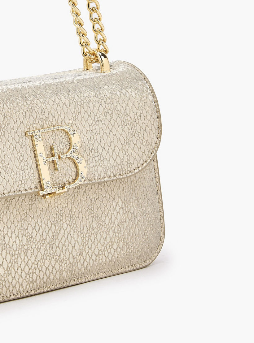 شنطة كروس بودي بارزة الملمس بحزام سلسلة من فلورا بيلا-women-bagsandwallets-handbags-image-4