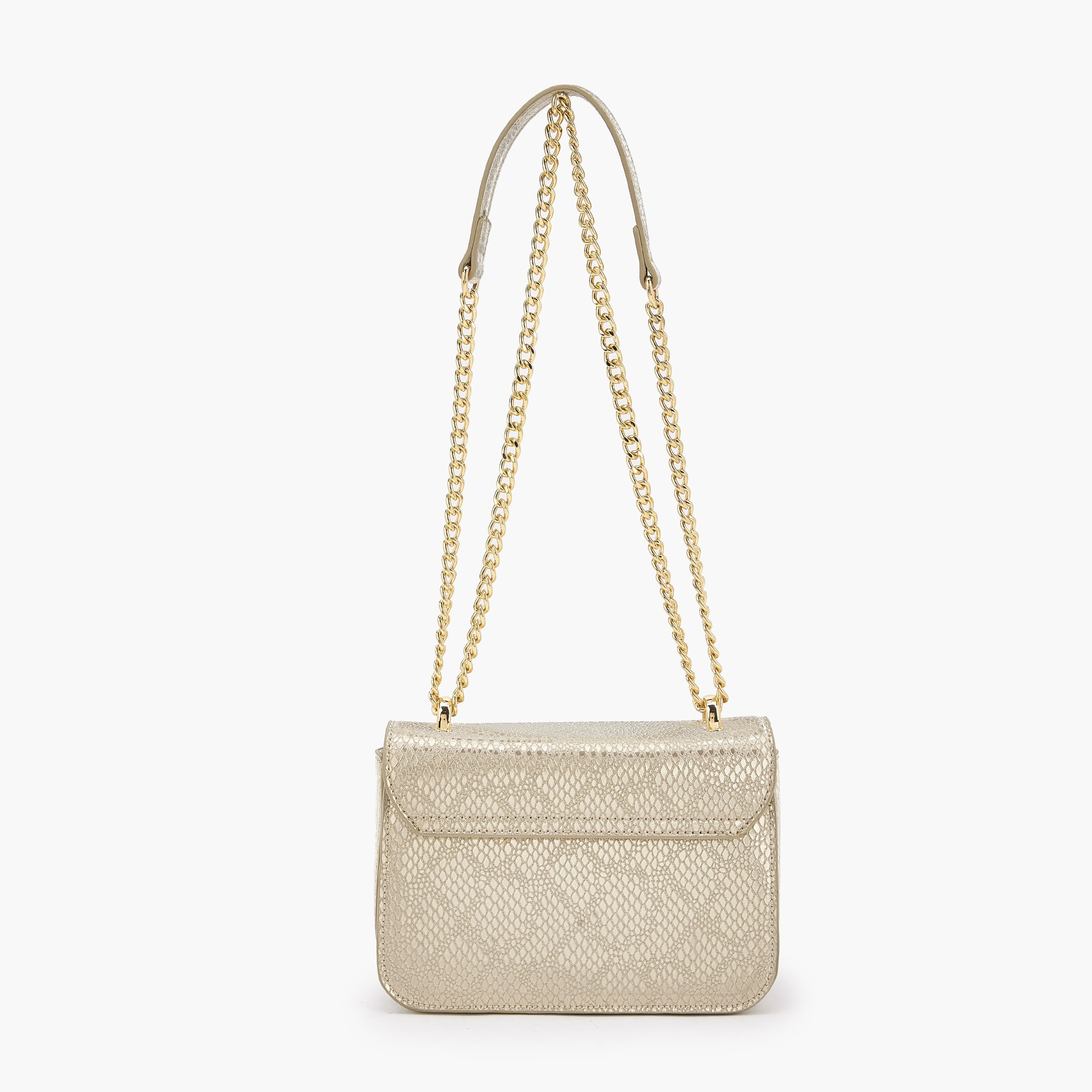 شنطة كروس بودي بارزة الملمس بحزام سلسلة من فلورا بيلا-women-bagsandwallets-handbags-image-5