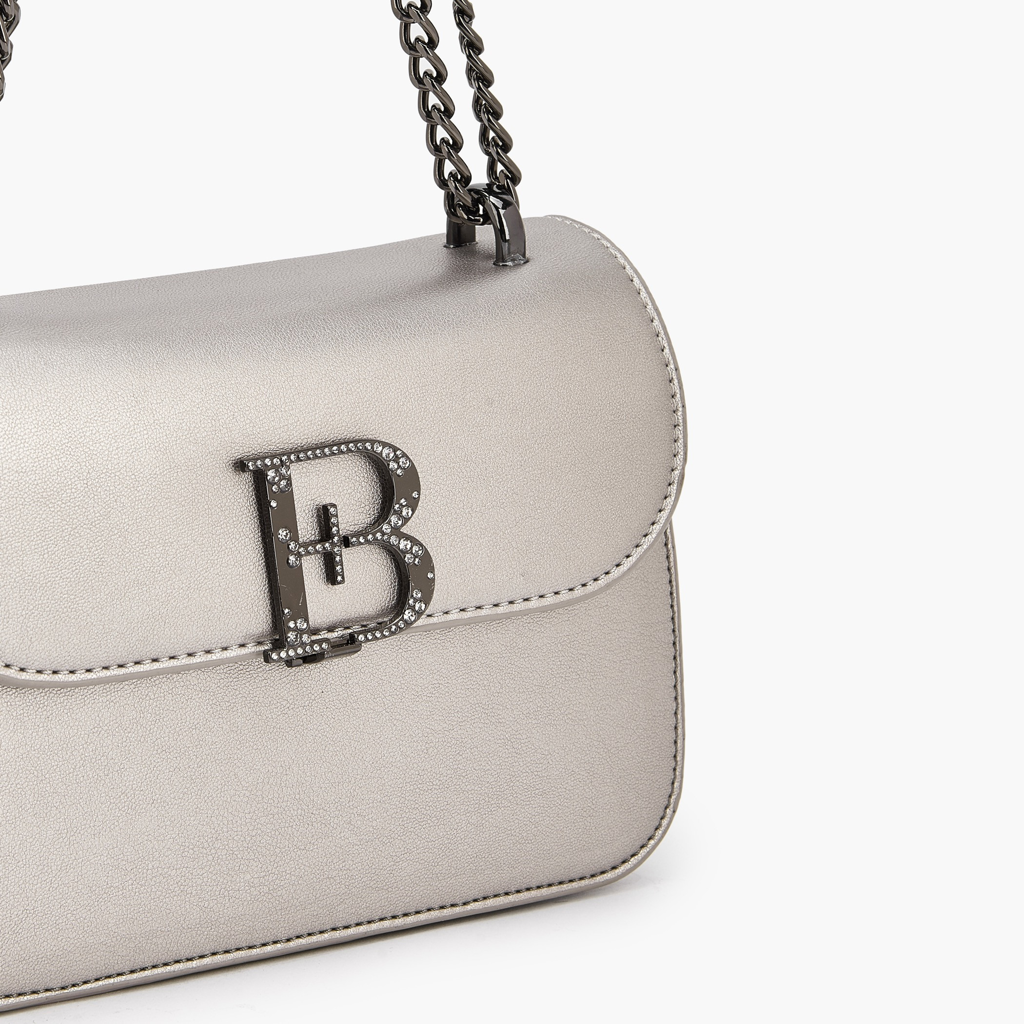 Flora Bella Textured Crossbody Bag with Chain Strap-women-bagsandwallets-handbags-image-3