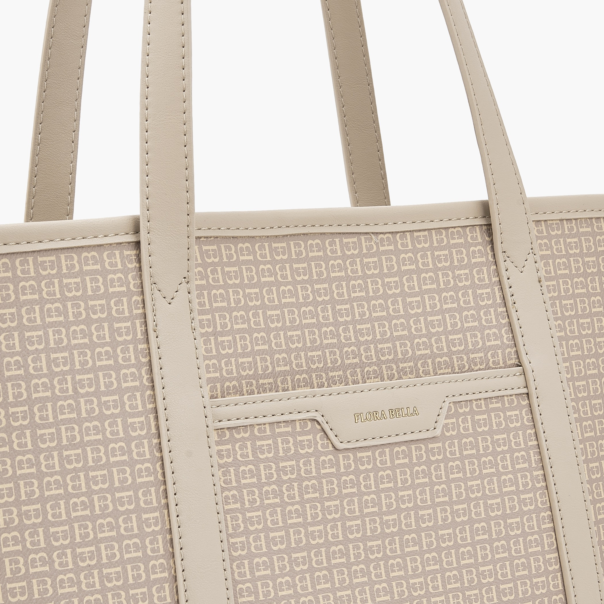 Flora Bella Monogram Print Tote Bag with Double Handles-women-bagsandwallets-handbags-image-3