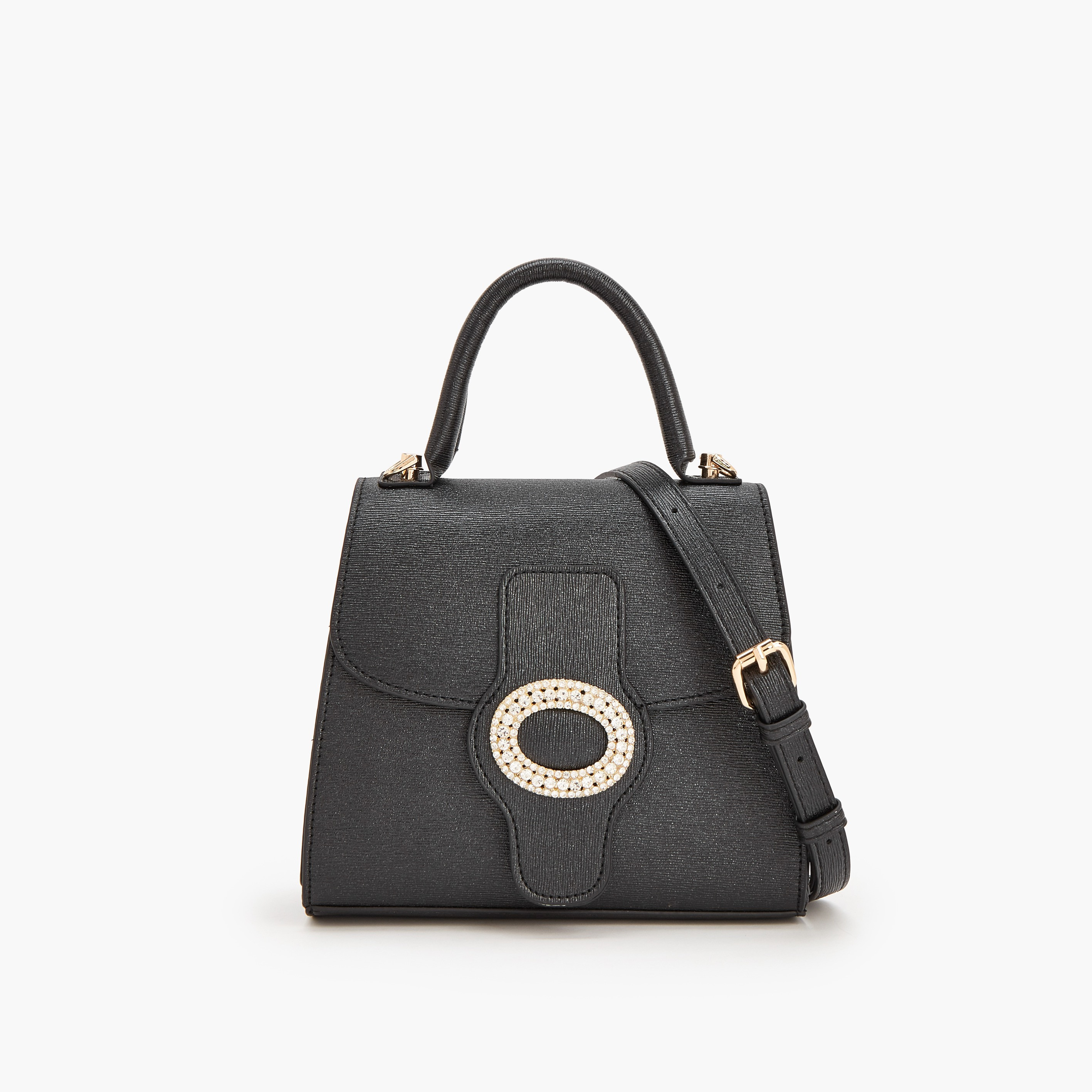 شنطة ساتشل مزينة مع حزام قابل للإزالة من فلورا بيلا-women-bagsandwallets-handbags-image-1