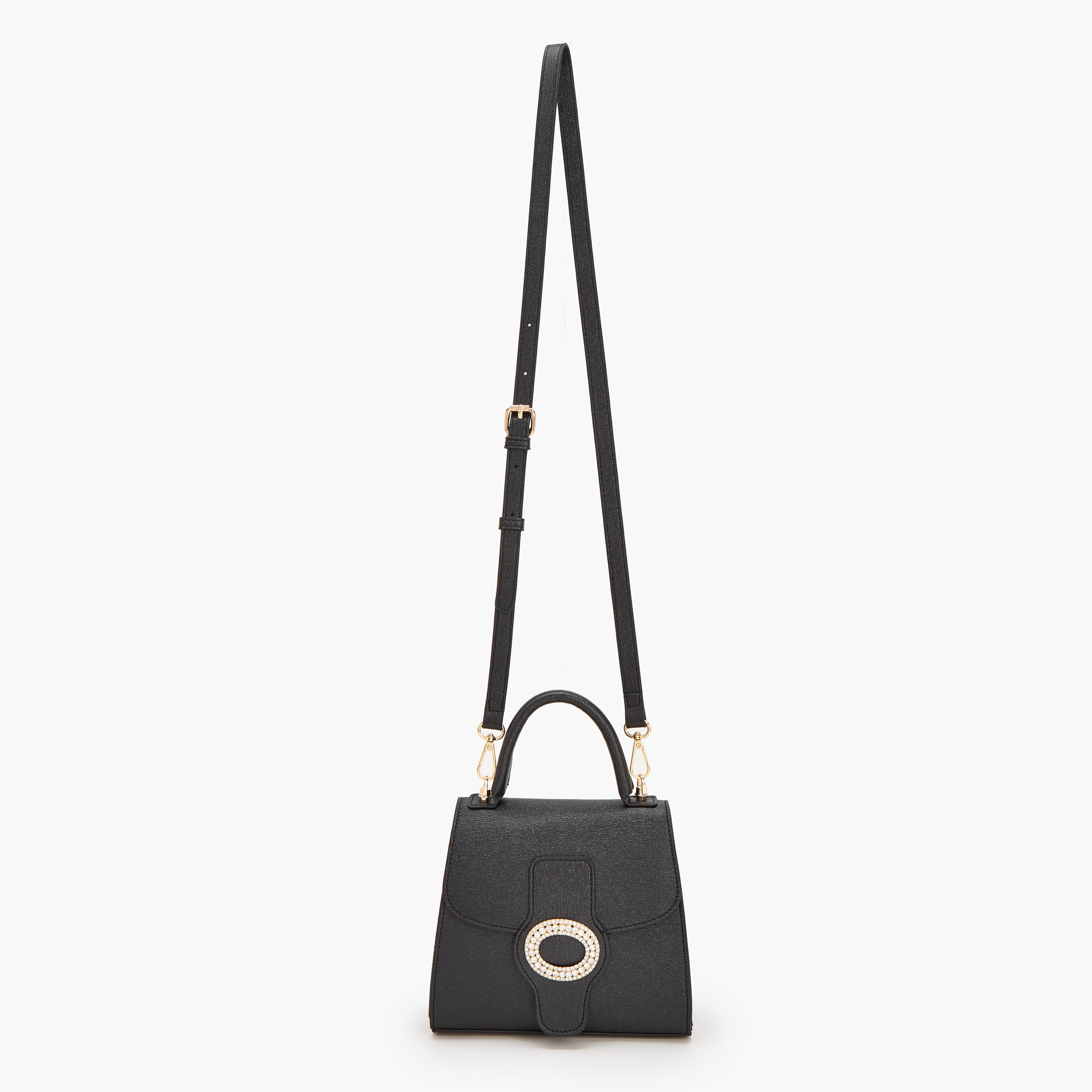شنطة ساتشل مزينة مع حزام قابل للإزالة من فلورا بيلا-women-bagsandwallets-handbags-image-2