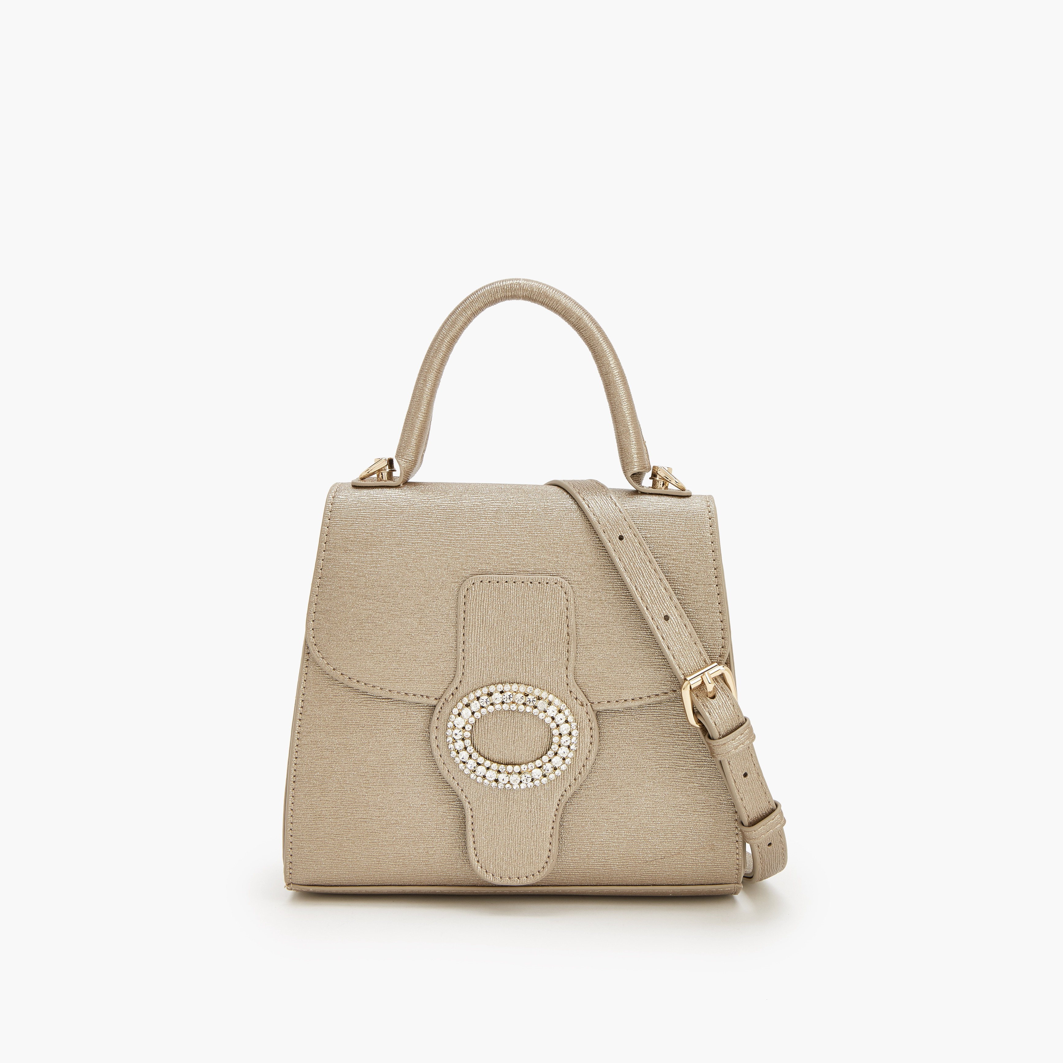 Flora Bella Embellished Satchel Bag with Detachable Strap-women-bagsandwallets-handbags-image-1