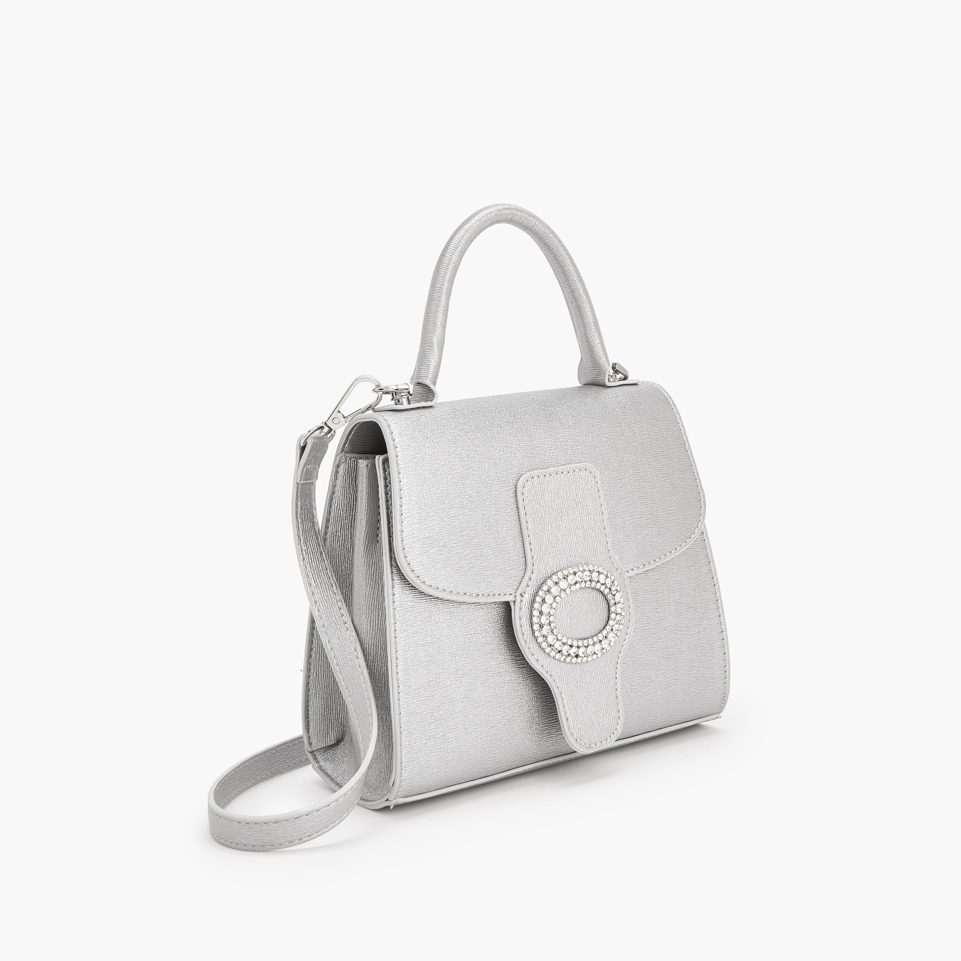 شنطة ساتشل مزينة مع حزام قابل للإزالة من فلورا بيلا-women-bagsandwallets-handbags-image-3