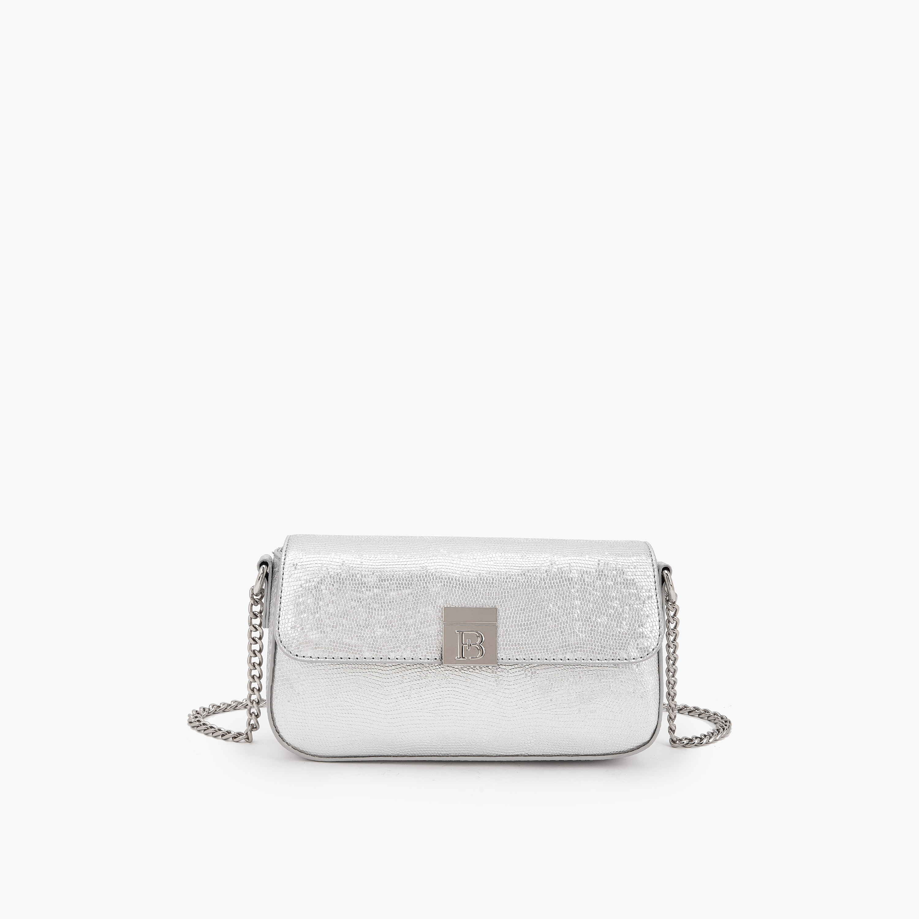 Flora Bella Textured Crossbody Bag with Chain Strap-women-bagsandwallets-handbags-image-1